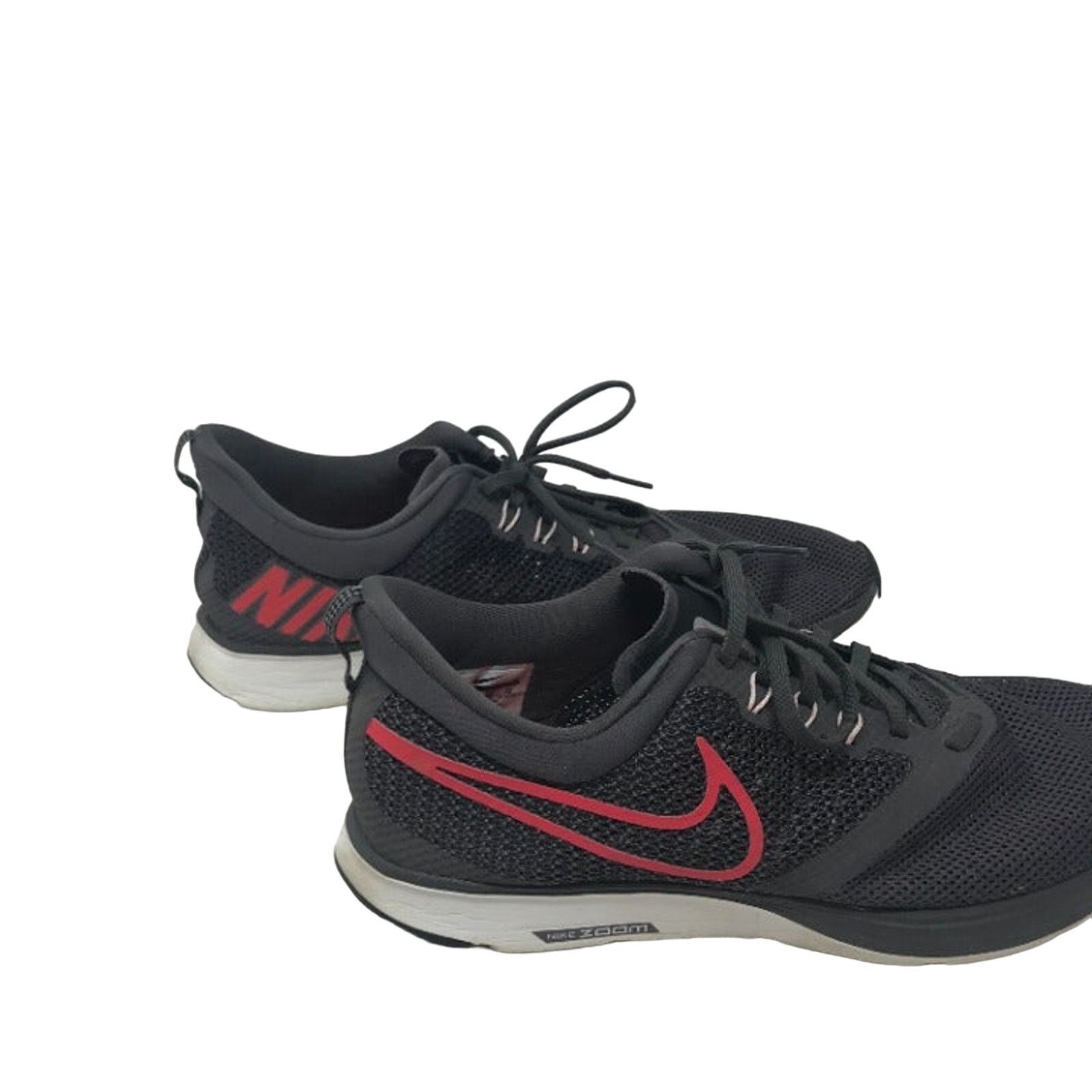 Nike Nike Zoom Strike Running Shoes Grey Red Mens 12 Size US 12 / EU 45 - 4 Thumbnail