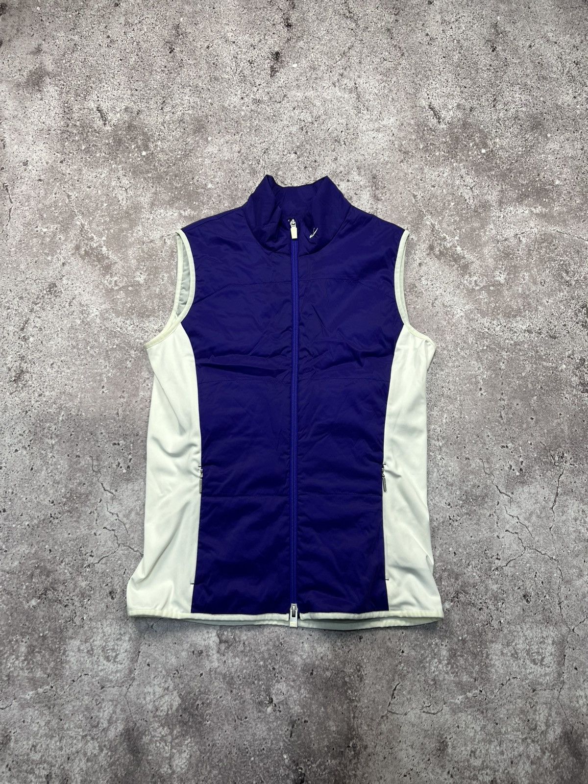 KJUS Kjus Womens Purple White Radiation Zip Gilet Vest Outdoor Size S / US 4 / IT 40 - 2 Thumbnail