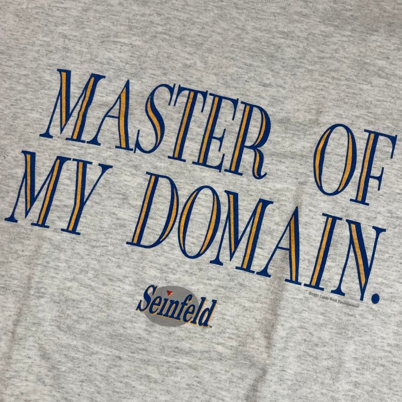 Fruit Of The Loom 1993 vintage Seinfeld Single Stitch Original Size US L / EU 52-54 / 3 - 2 Thumbnail