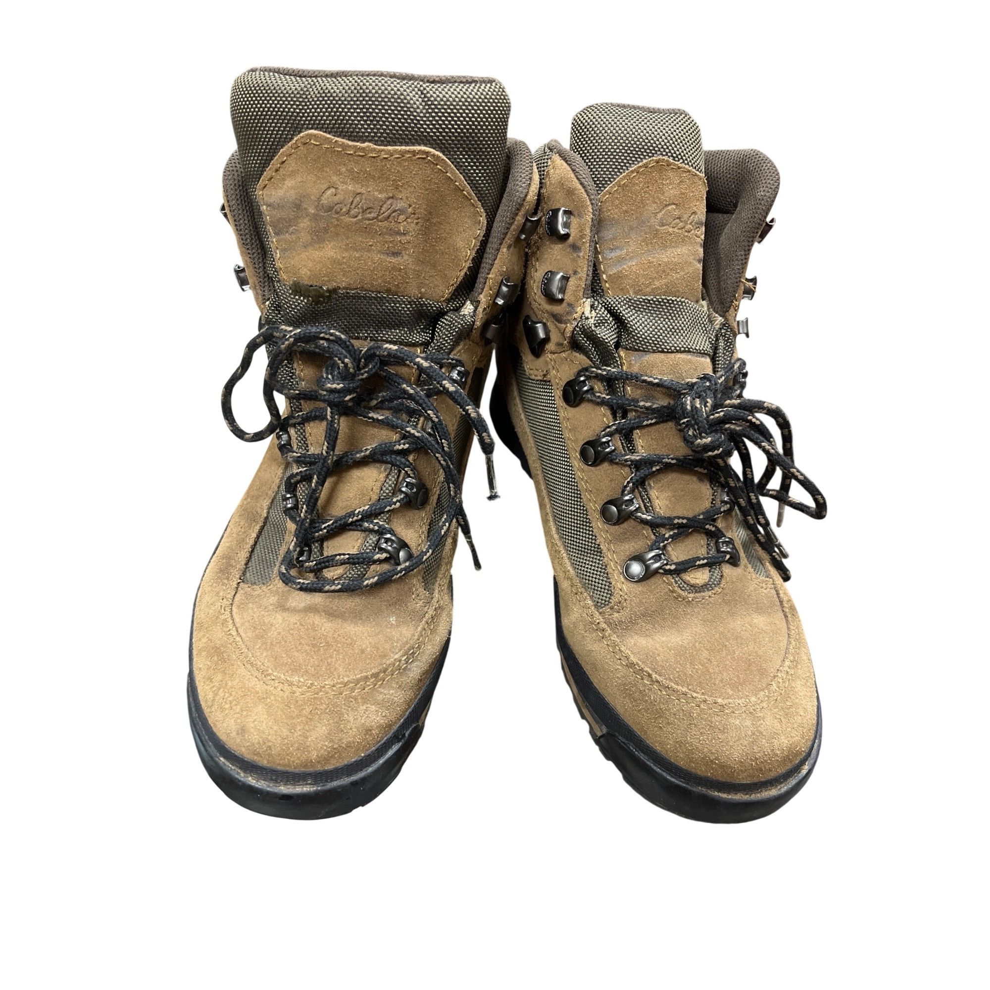 Cabelas Cabelas mens brown leather dry plus hike trail ankle boots s Size US 9.5 / EU 42-43 - 13 Thumbnail