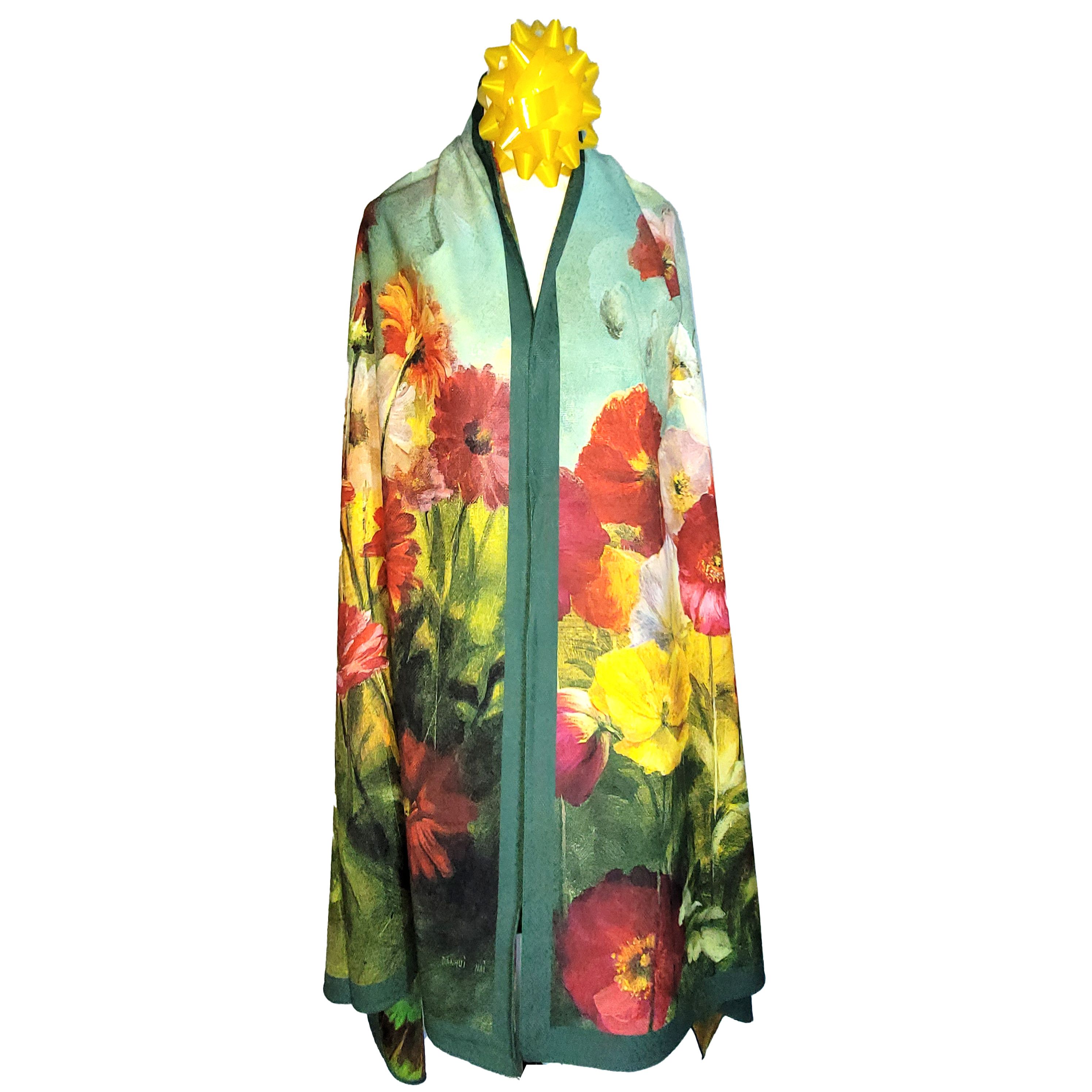 Other NWT Double-Sided Silk Scarf 27"x70" Long Rectangle Wrap 3331 Size ONE SIZE - 7 Thumbnail