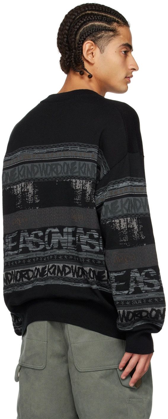 Sacai o1mris0824 Knit Pullover in Black Size US M / EU 48-50 / 2 - 6 Thumbnail