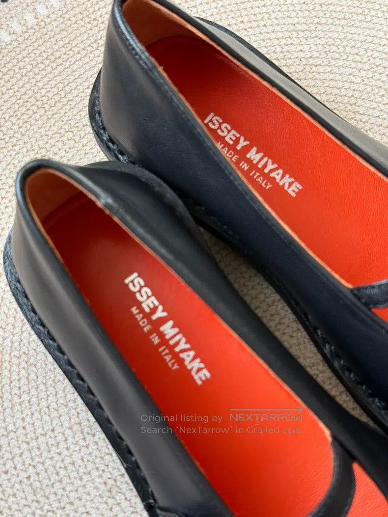 Issey Miyake Issey Miyake Square Toe Special-shaped Mary Jane Shoes Size US 4.5 / IT 34.5 - 7 Thumbnail