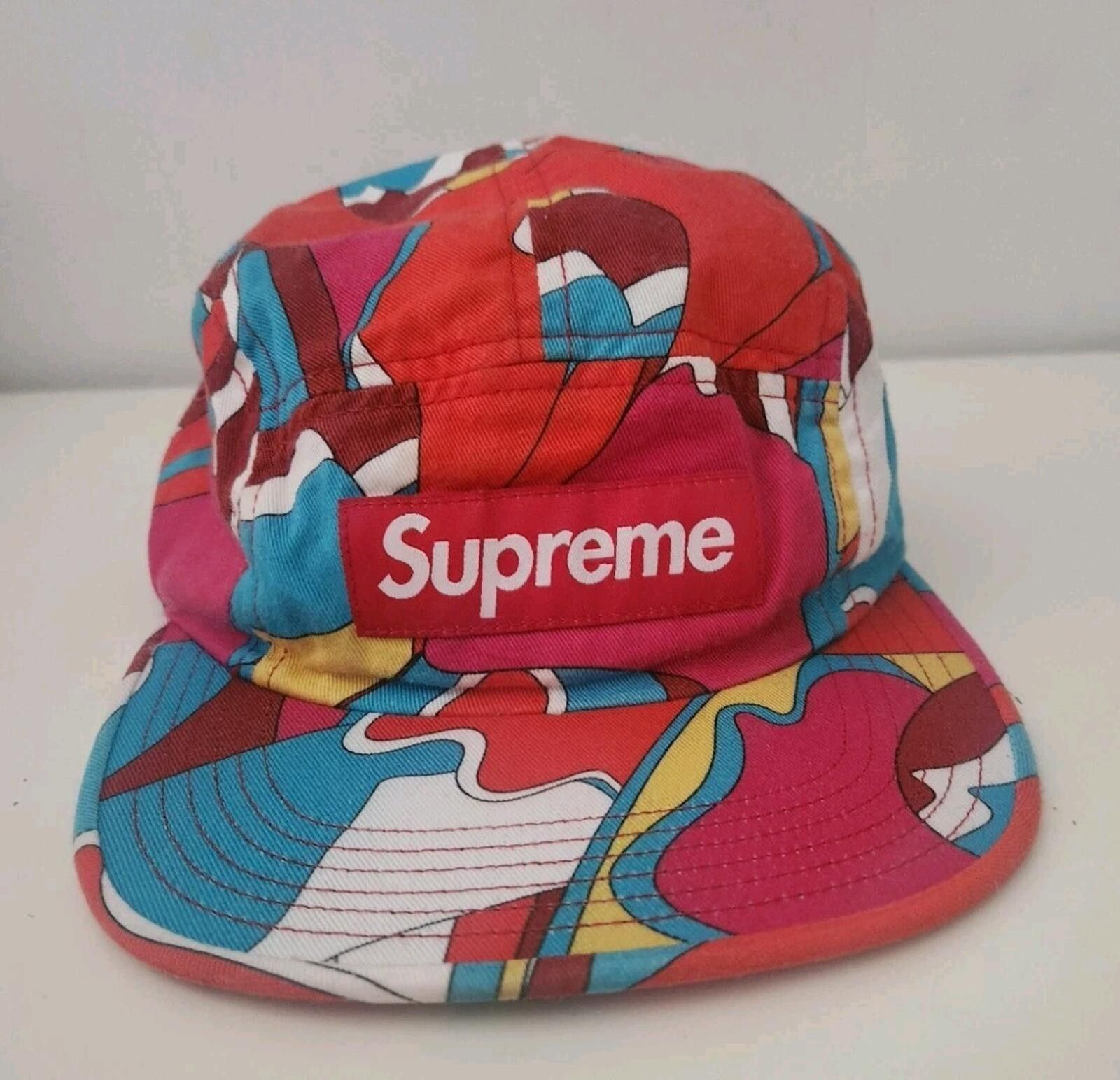 Supreme Supreme rainbow tie-dye camp hat | Grailed