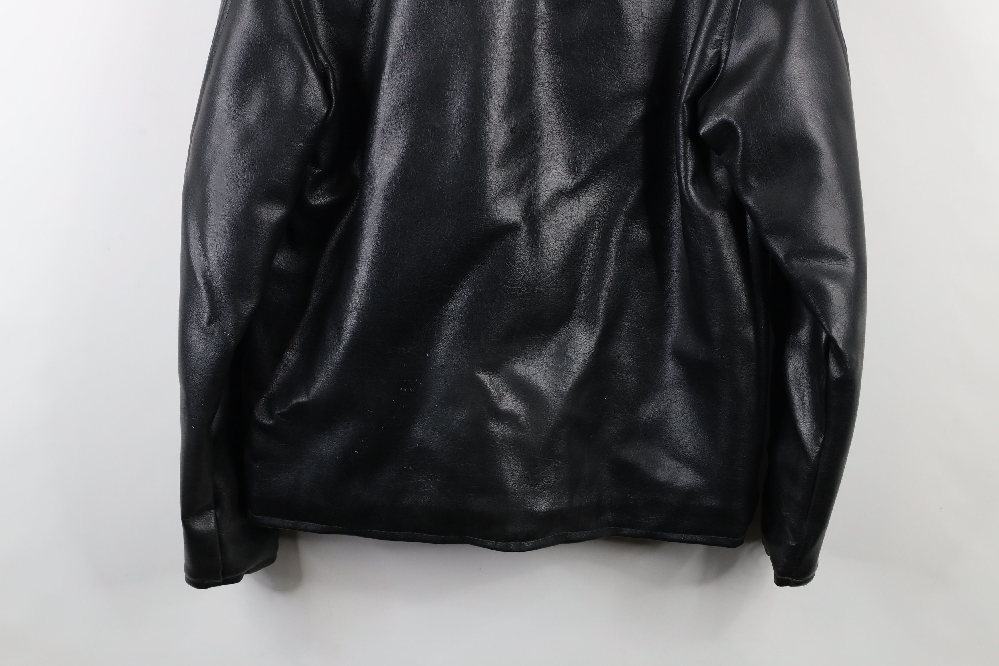 Vintage Vintage 60s 70s Streetwear Leather Cafe Racer Jacket Japan Size US L / EU 52-54 / 3 - 15 Thumbnail