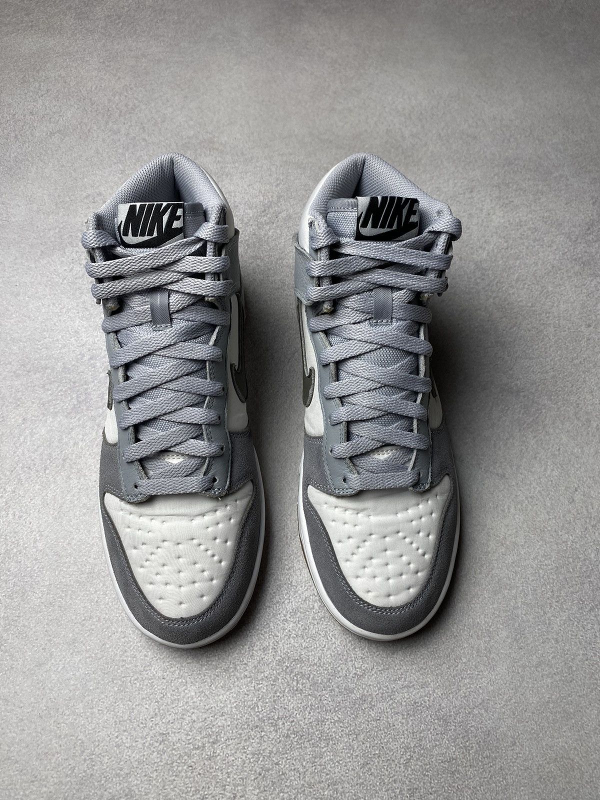 Nike 🔥RARE🔥 1 OF 1 Nike Dunk ID Low sneakers grey / white US8 Size US 8 / EU 41 - 2 Thumbnail