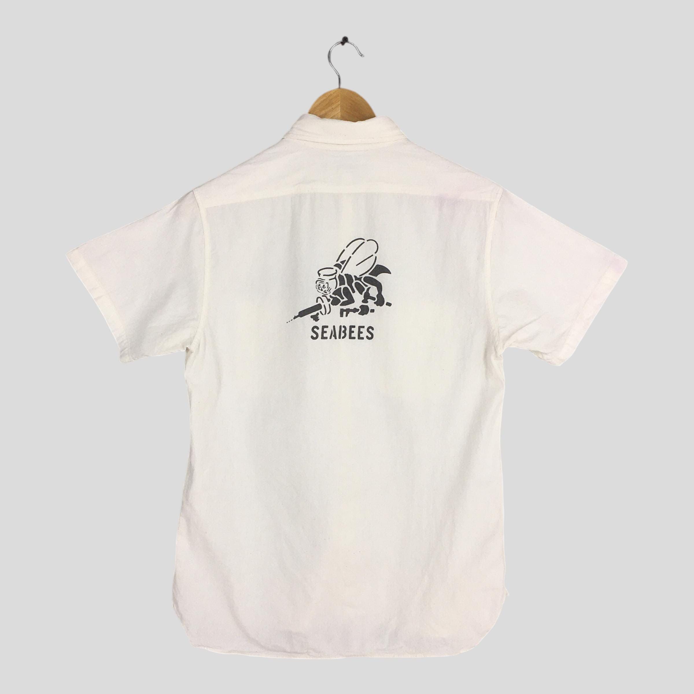 Buzz Rickson's Vintage 90's Buzz Rickson Us Navy White Shirt Small Size US S / EU 44-46 / 1 - 6 Thumbnail