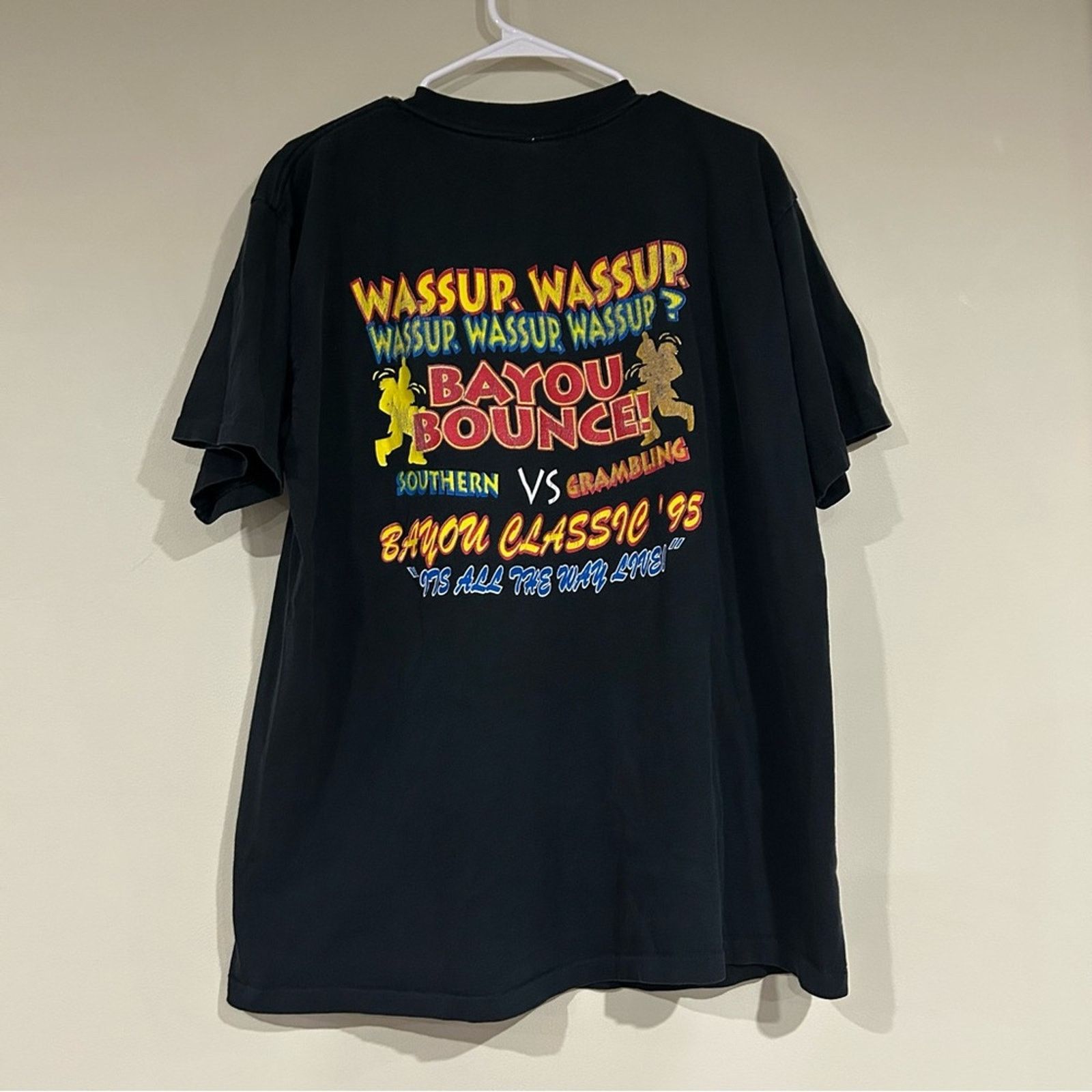 All Sport 1995 Bayou Classic Southern Vs Grambling Shirt Size US XL / EU 56 / 4 - 2 Thumbnail