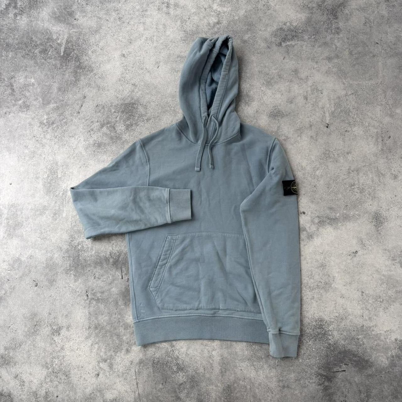 Stone Island Stone island AW22 light blue pullover hoodie Size US M / EU 48-50 / 2 - 1 Thumbnail