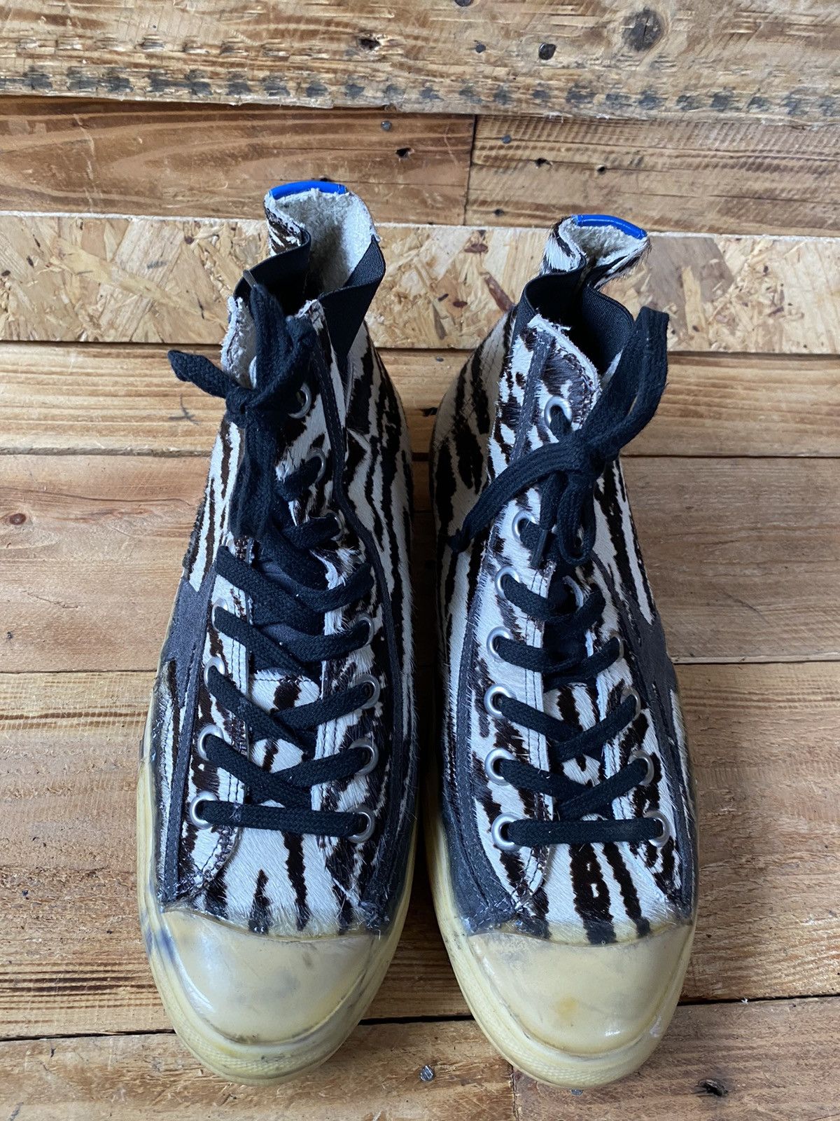 Golden Goose Golden goose V-star hi-top sneakers animal print sz 41 Size US 8 / EU 41 - 4 Thumbnail