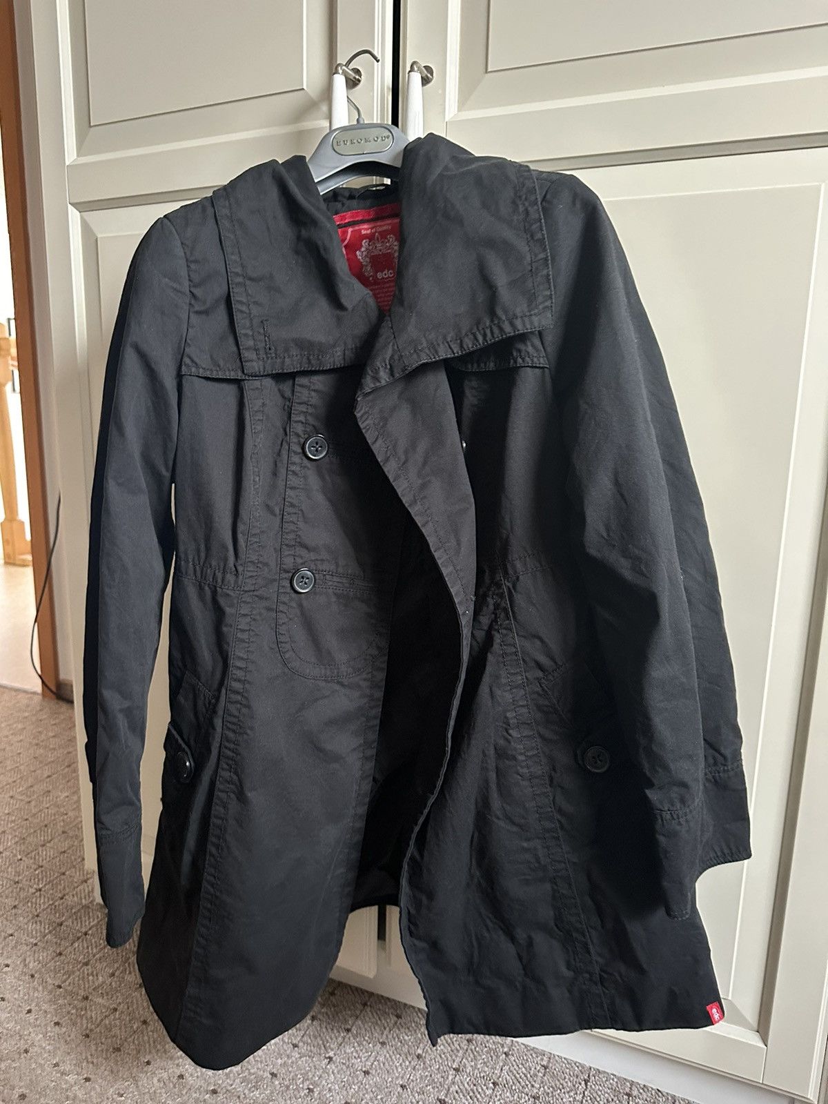 Image of Vintage Edc Coat Black, Women's (Size XL)