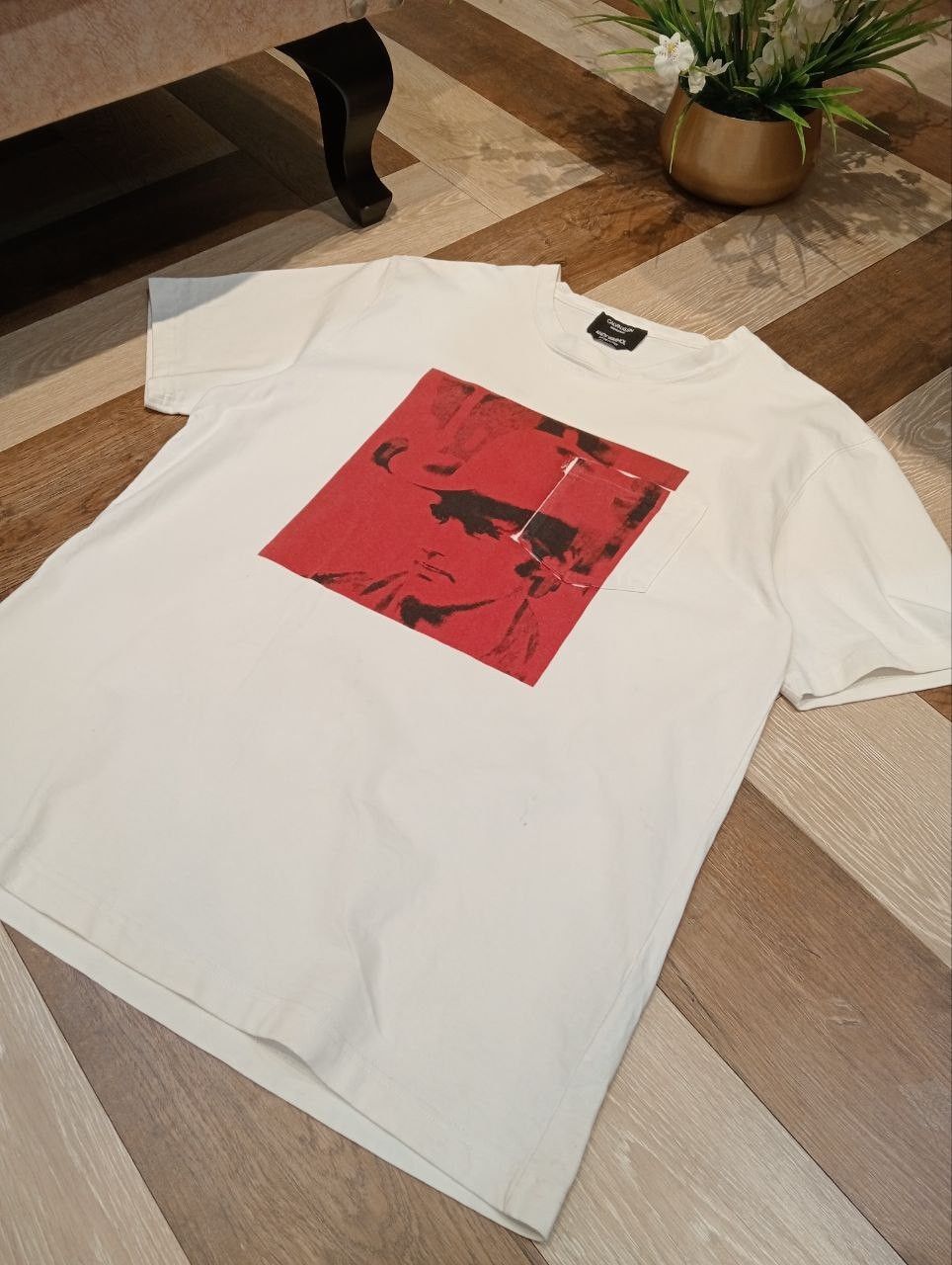 Raf Simons Calvin Klein 205W39NYC Andy Warhol Dennis Hopper T-shirt Size US XXL / EU 58 / 5 - 5 Thumbnail