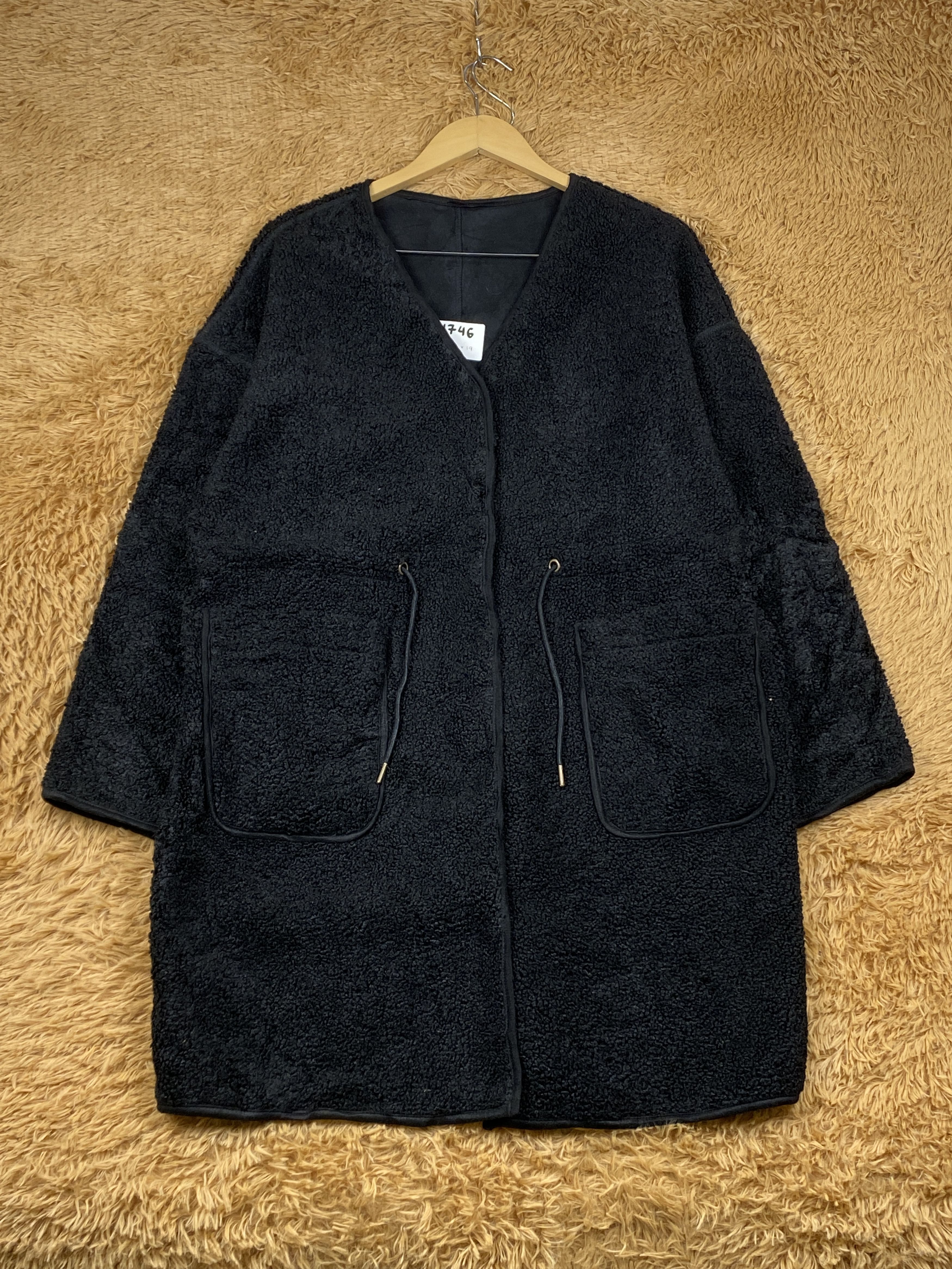 image of Vintage Niko And Sherpa Jacket in Black, Women's (Size Medium)