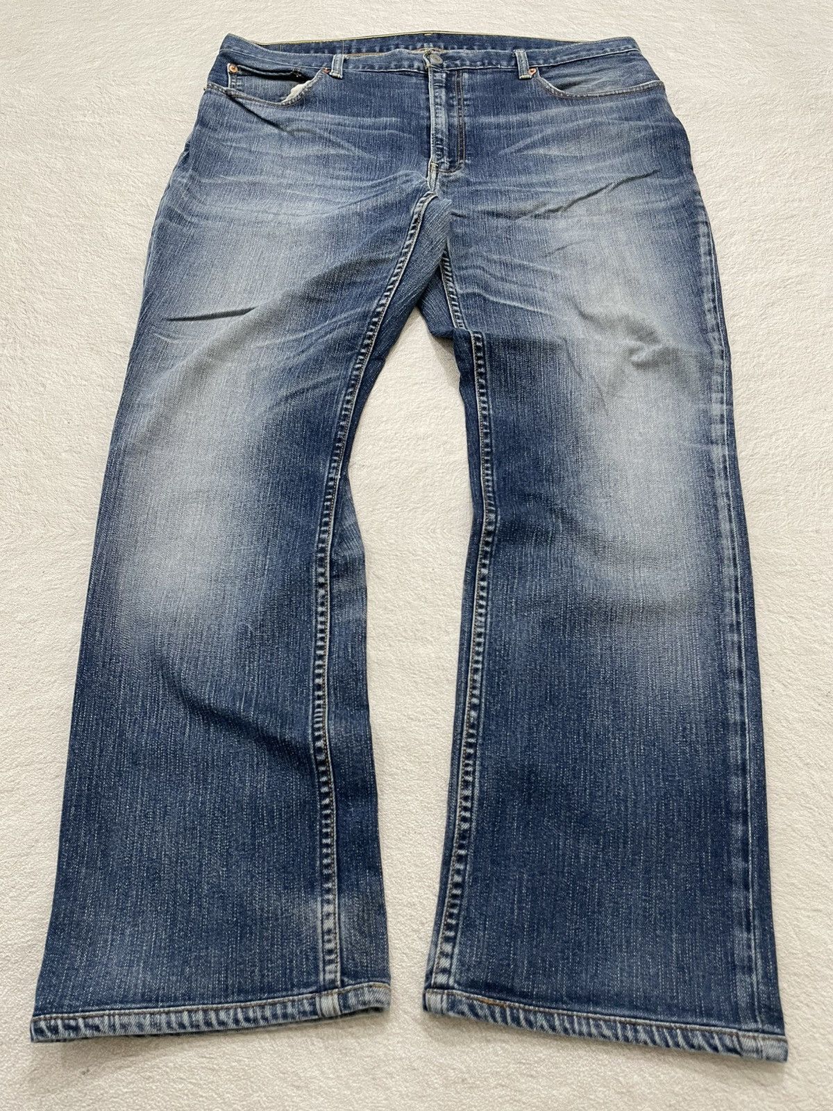 Levi's Levis 551 Vintage Stonewash Denim Size US 37 - 1 Thumbnail