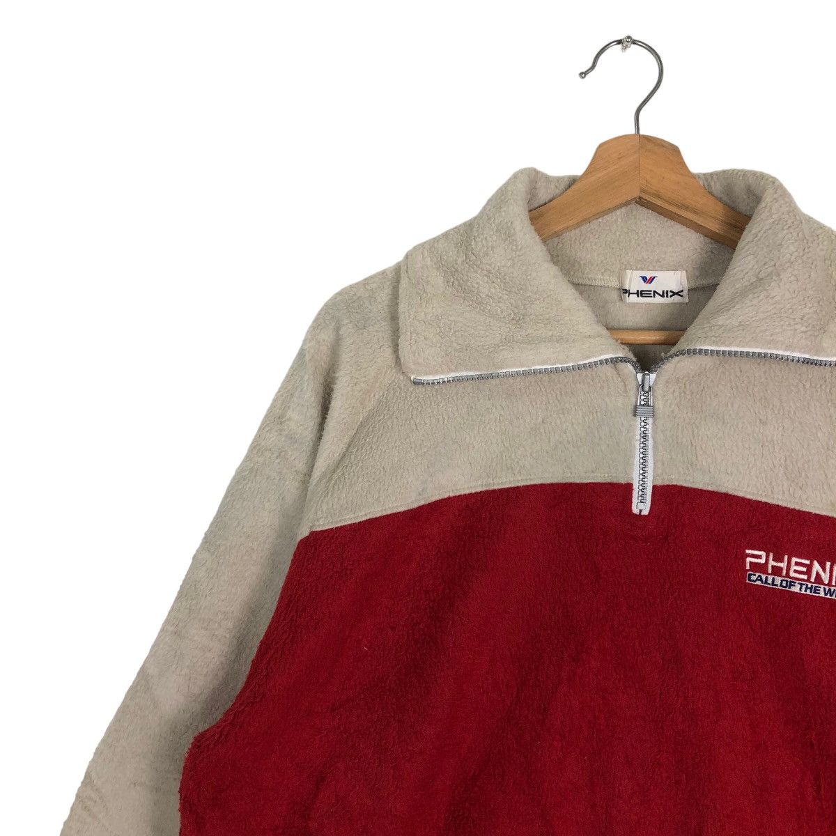 Japanese Brand 🔥90’s Vintage Phenix Fleece Jacket Made in Japan Size US L / EU 52-54 / 3 - 7 Thumbnail