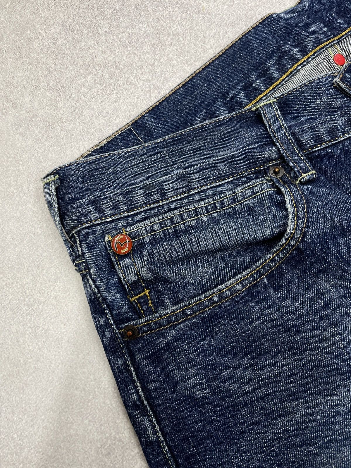 Evisu Vintage Evisu x Puma Denim Jeans Blue Collaboration Japanese Size US 36 / EU 52 - 11 Thumbnail