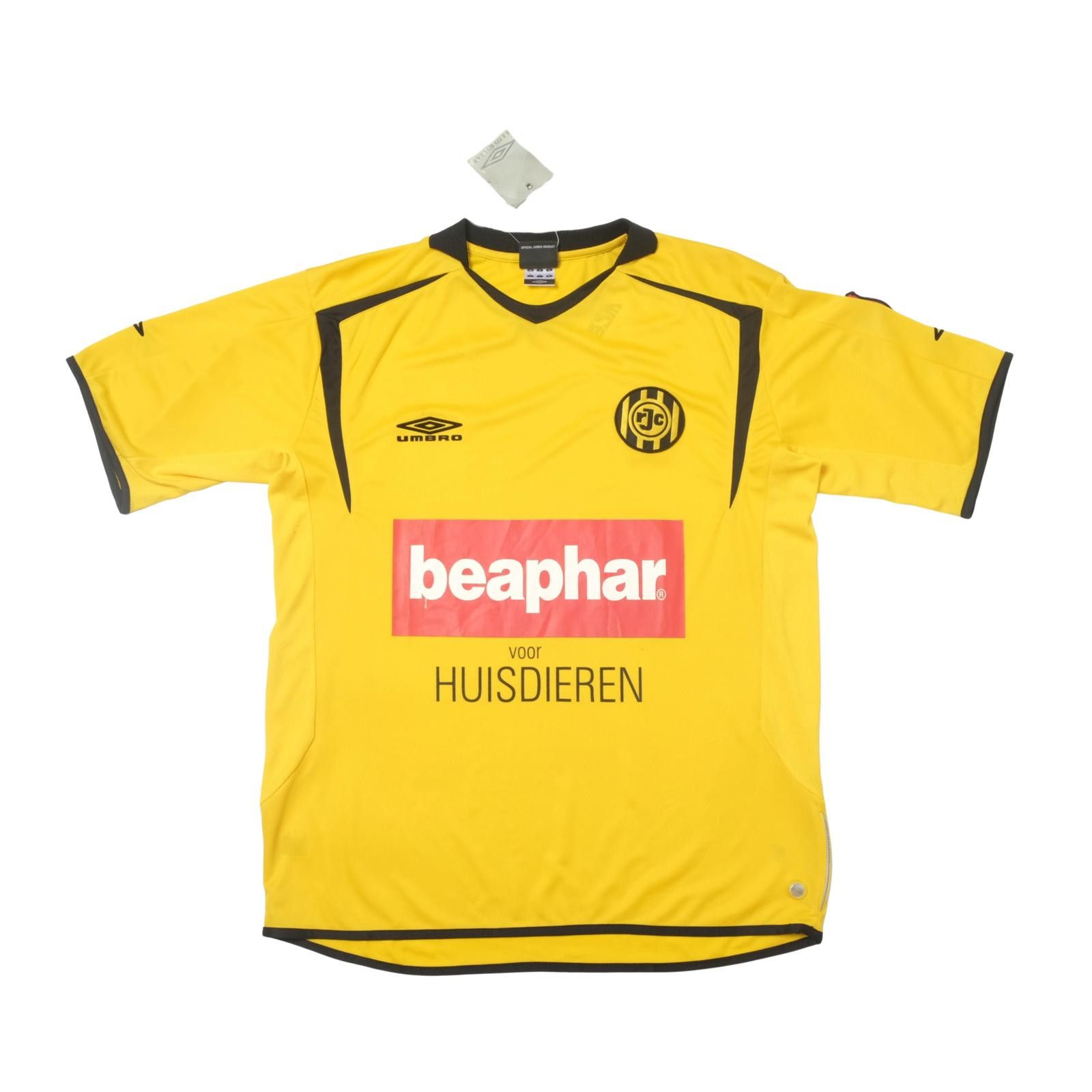 Umbro 2005/06 Roda JC Kerkrade (Netherlands) Home Shirt (L/XL) Size US L / EU 52-54 / 3 - 1 Thumbnail