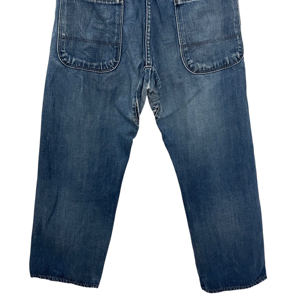 Japanese Brand Vintage Bruno Boinne Selvedge Distressed Denim Jeans Size US 31 - 9 Thumbnail