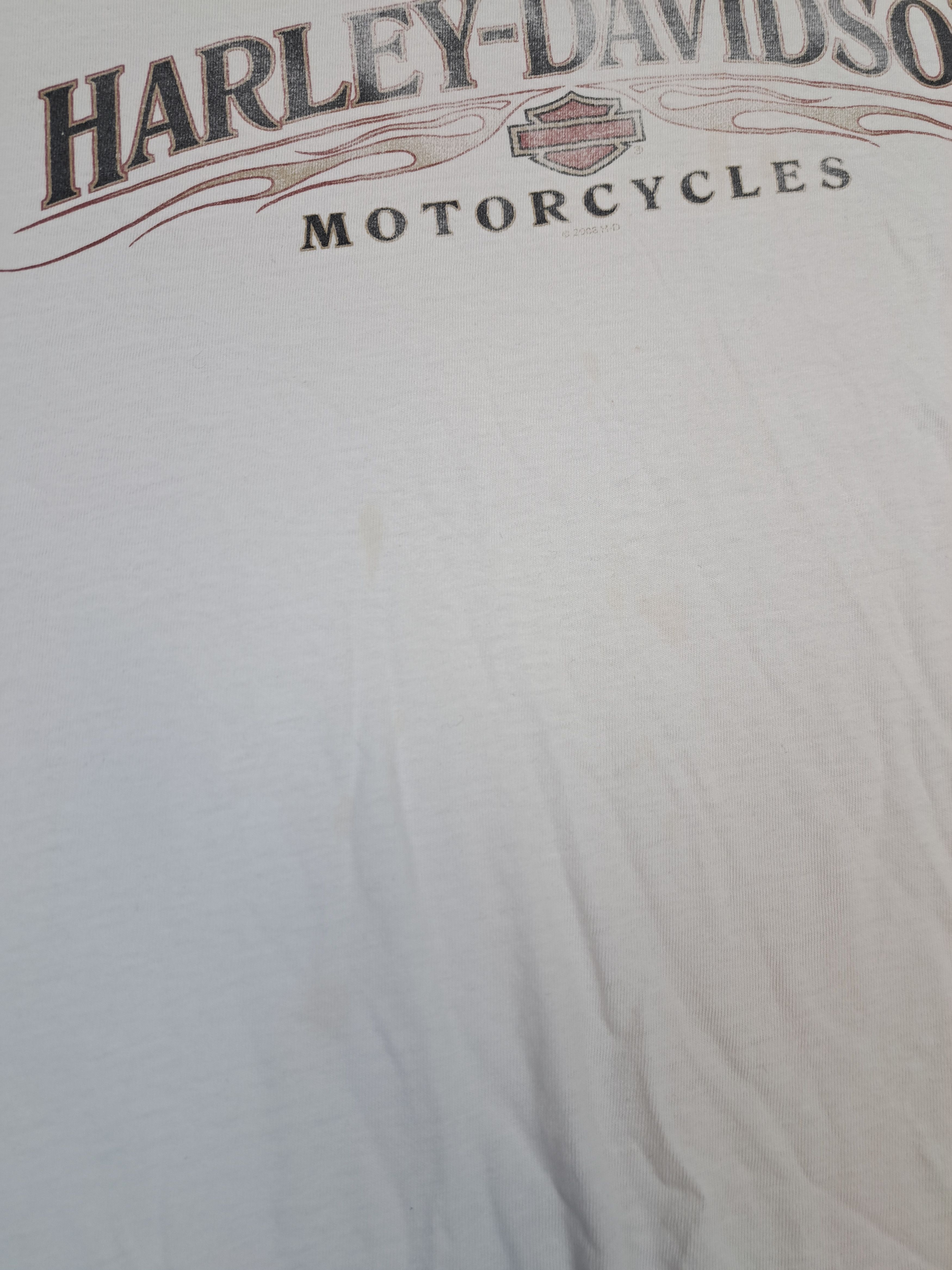 Harley Davidson Vintage 2002 Harley Davidson Eagle Freedom Tee Motorcycle Size US XL / EU 56 / 4 - 10 Thumbnail