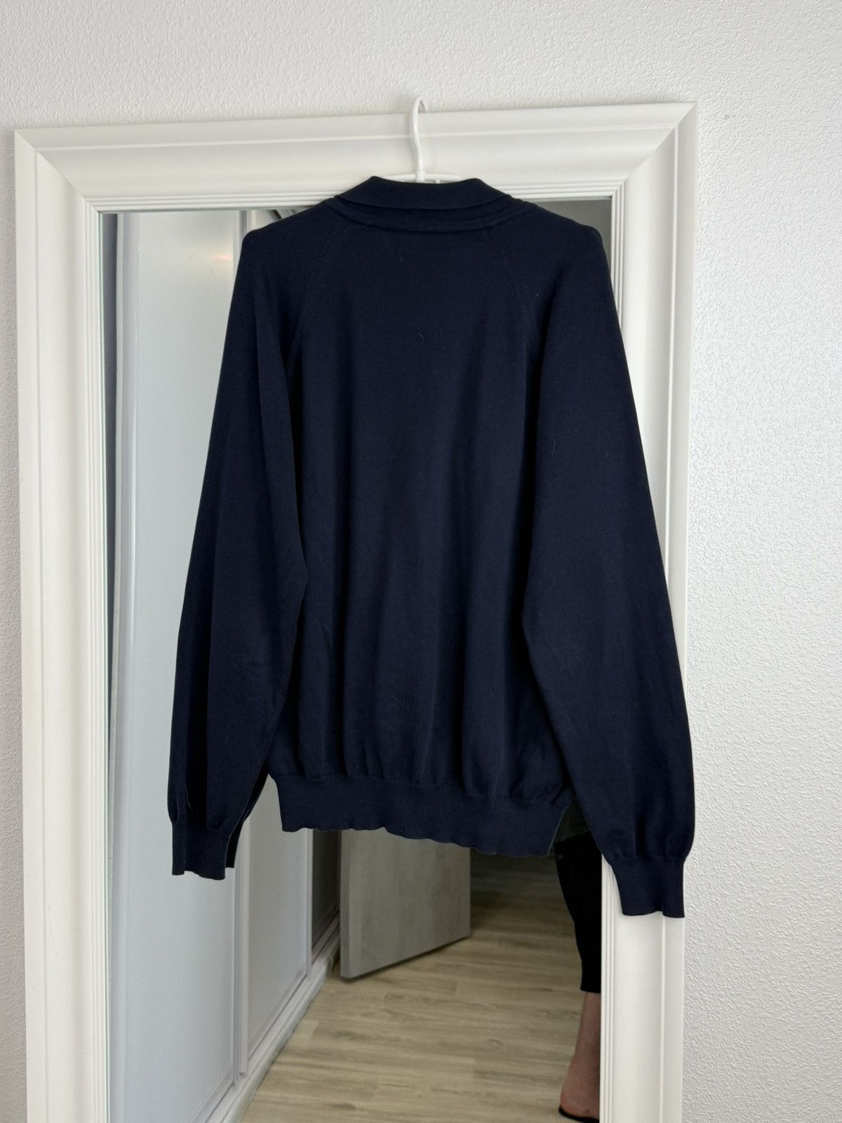 Salvatore Ferragamo Selvatore Feraggamo Sweater Pullover Longsleeve Polo Size: L Size US L / EU 52-54 / 3 - 9 Thumbnail