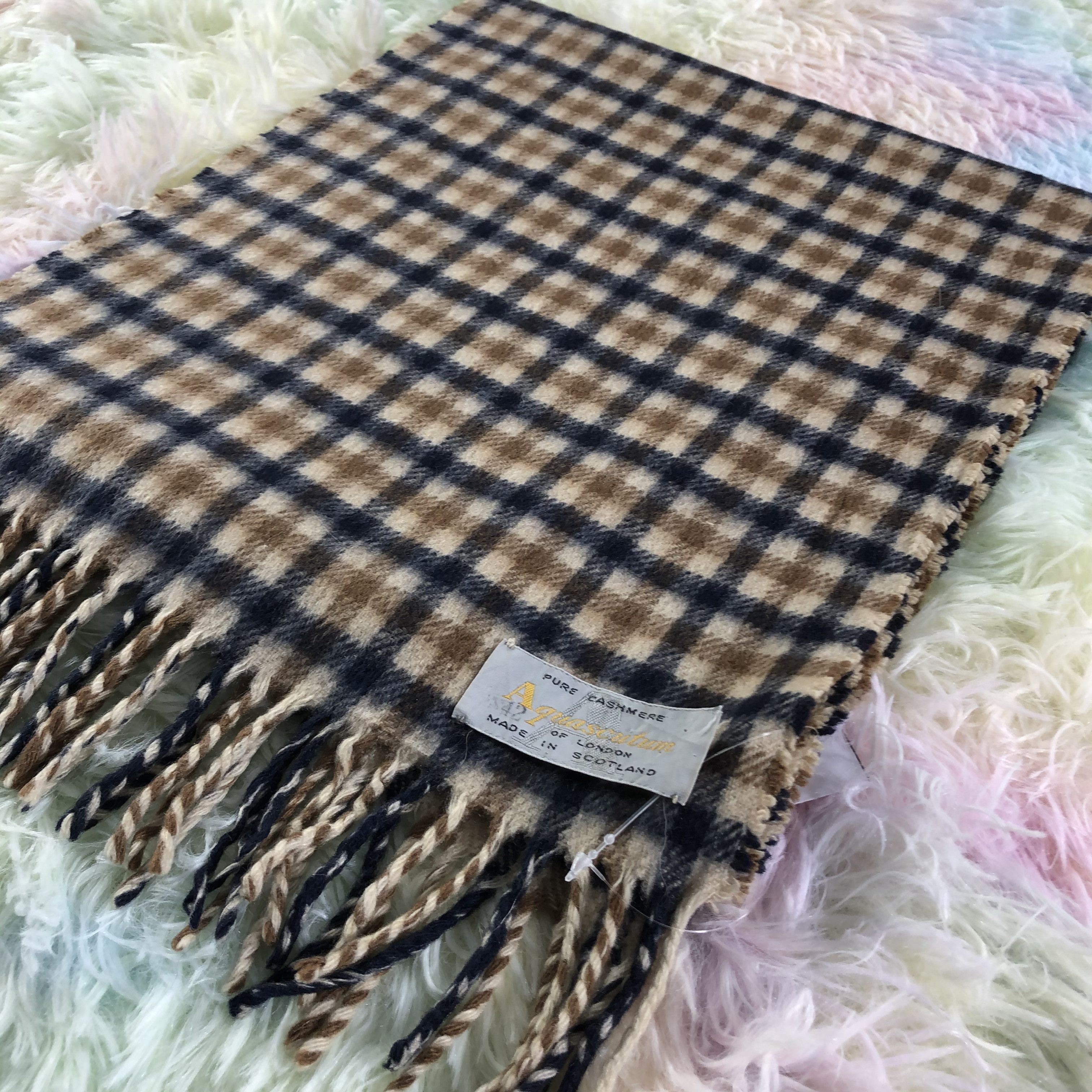 Aquascutum Aquascutum Scarf / Muffler / Neckwear - KM207 Size ONE SIZE - 3 Thumbnail