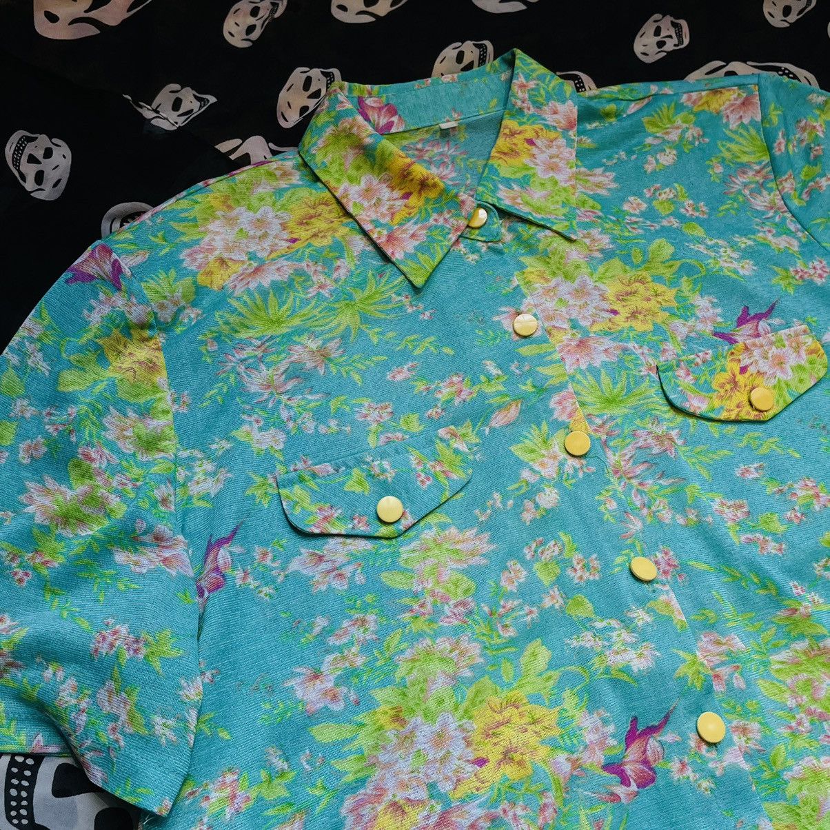 Beauty Beast × If Six Was Nine The Sour Floral Print Shirt Size US S / EU 44-46 / 1 - 3 Thumbnail