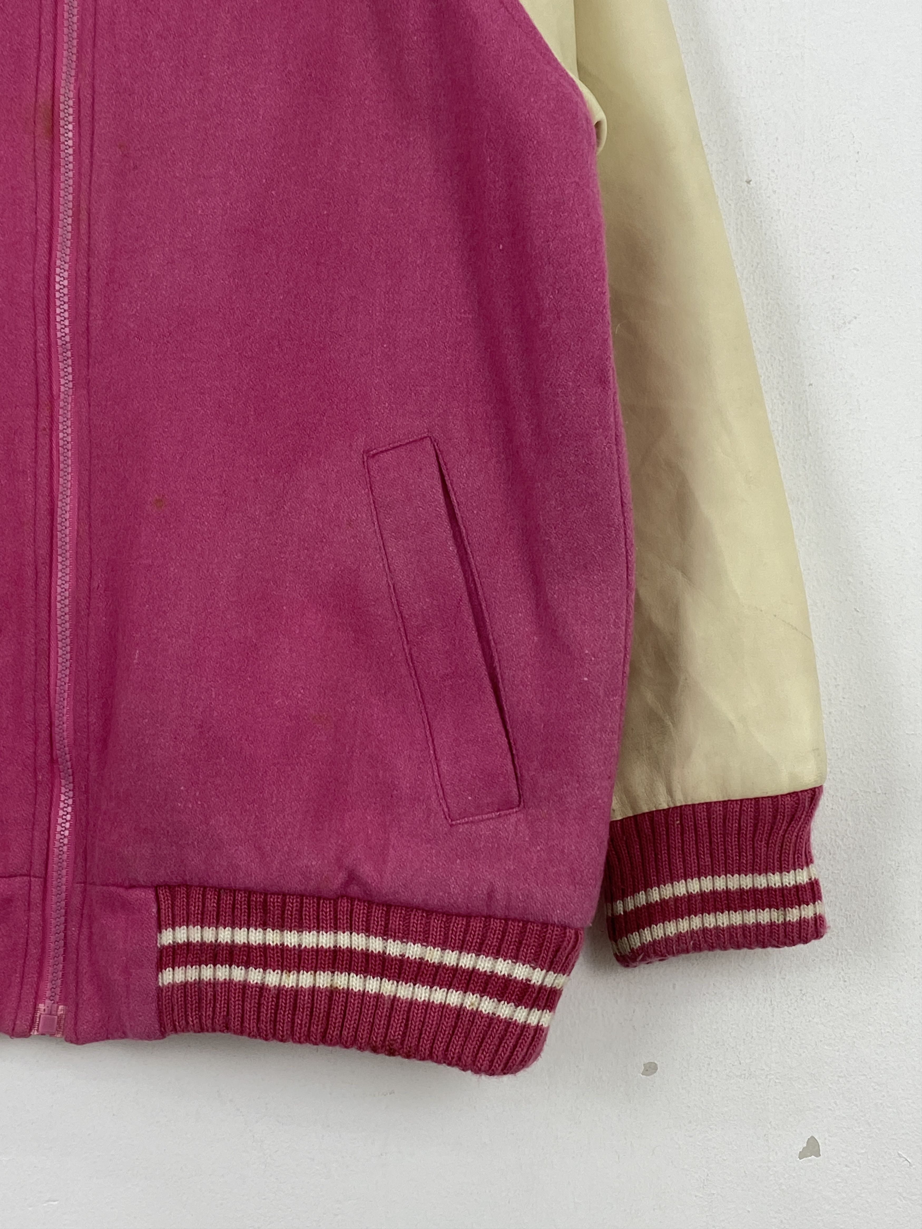 Japanese Brand Vintage Japanese Brand Varsity Soft Leather Jacket VA0002 Size US M / EU 48-50 / 2 - 12 Thumbnail