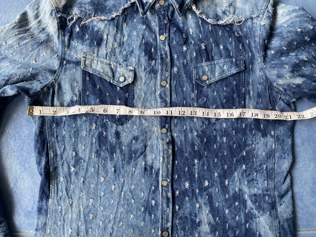 semanticdesign Semantic Design Western Shirt Distressed Design Size US M / EU 48-50 / 2 - 7 Thumbnail