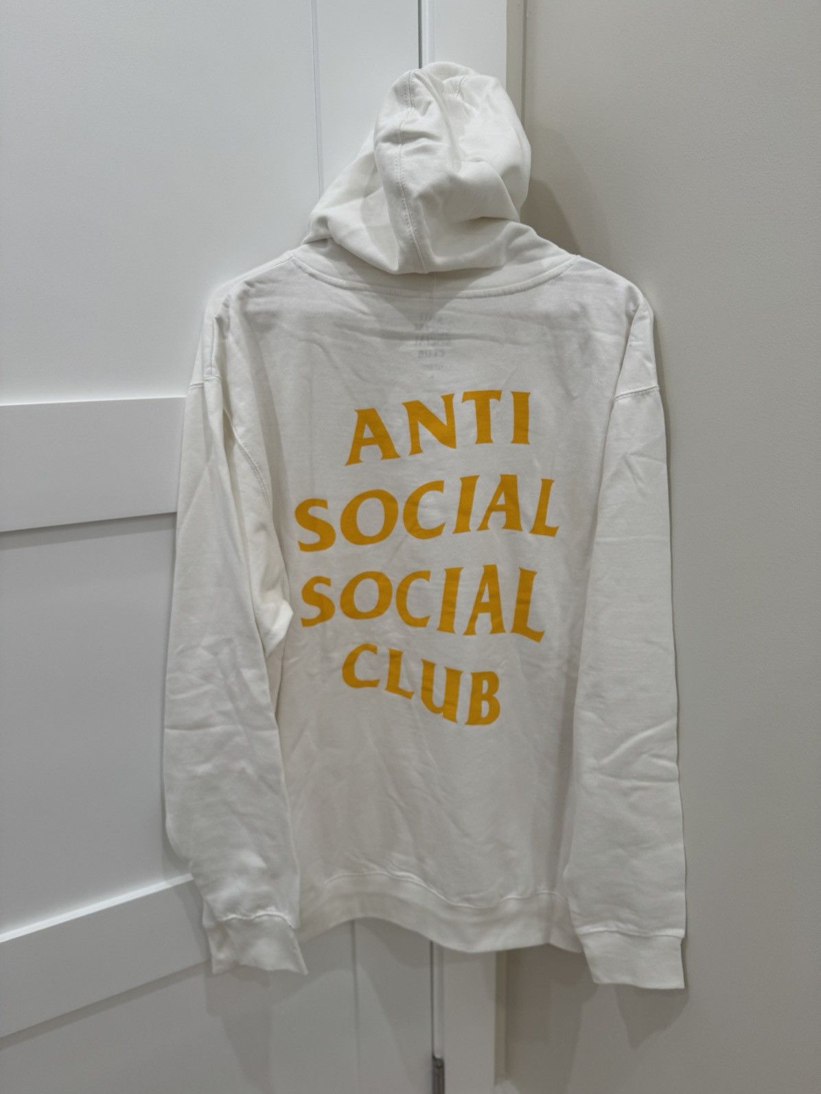 Anti Social Social Club ASSC cream Moody hoodie (L) Size US L / EU 52-54 / 3 - 1 Thumbnail