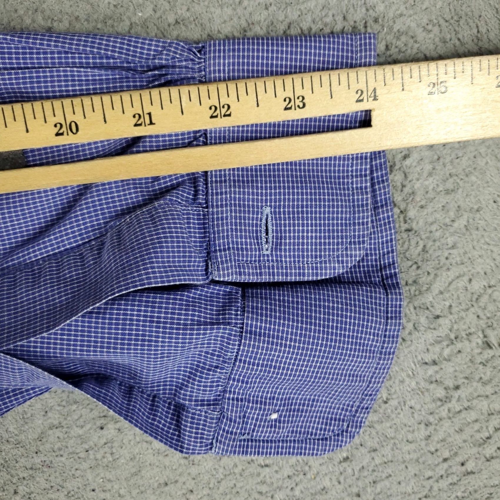 Brooks Brothers Brooks Brothers Shirt Mens 15.5 Blue Dress Button Up Long Sleeve Color: Blue Size 42R - 7 Thumbnail