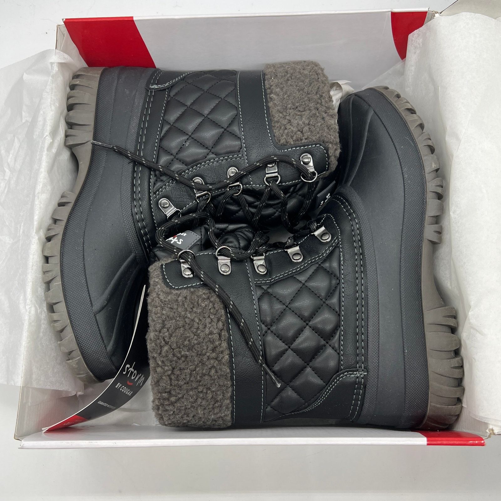 Other Cougar Waterproof Winter Boots Size 10 Black Quilt Carlisle Size US 10 / IT 40 - 2 Thumbnail