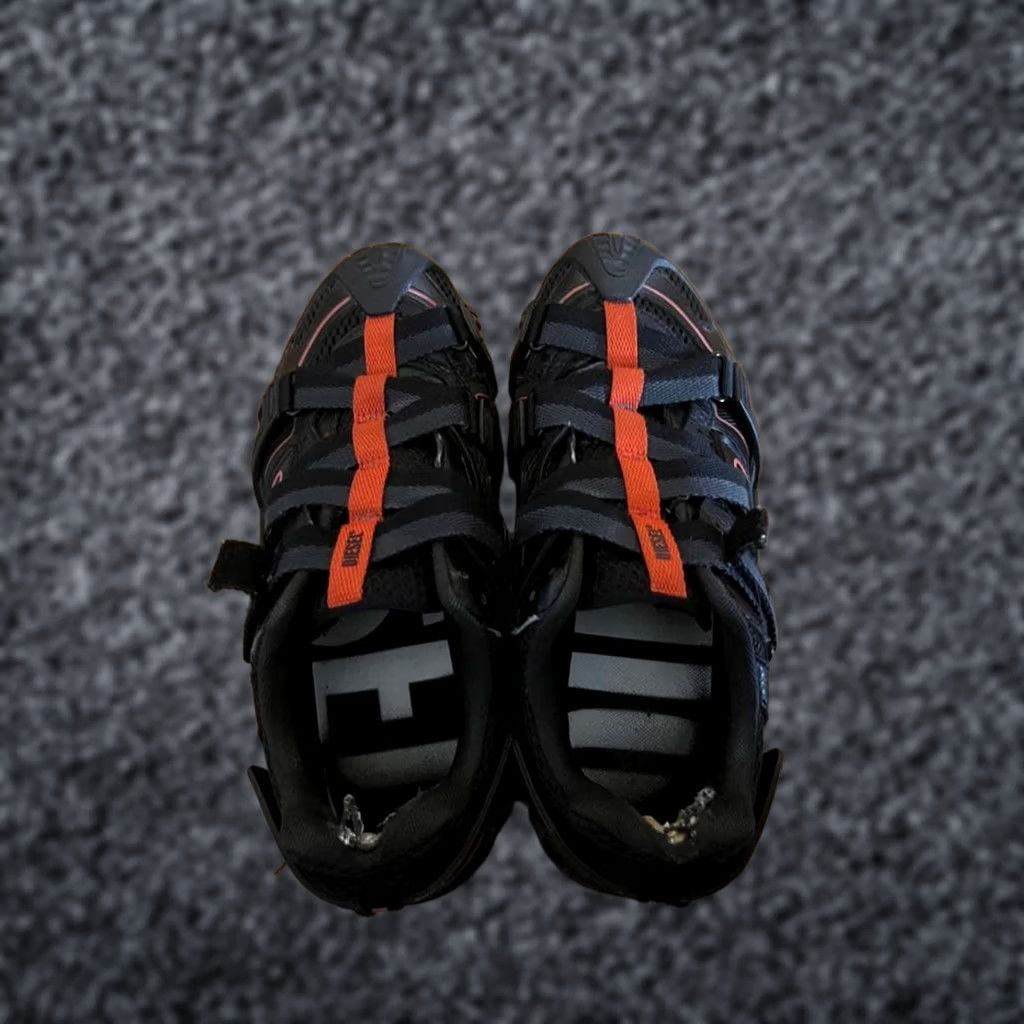 Diesel VINTAGE Diesel Men 6.5US Black Orange Sneakers Casual Stylish Italian Size US 7 / EU 40 - 1 Thumbnail