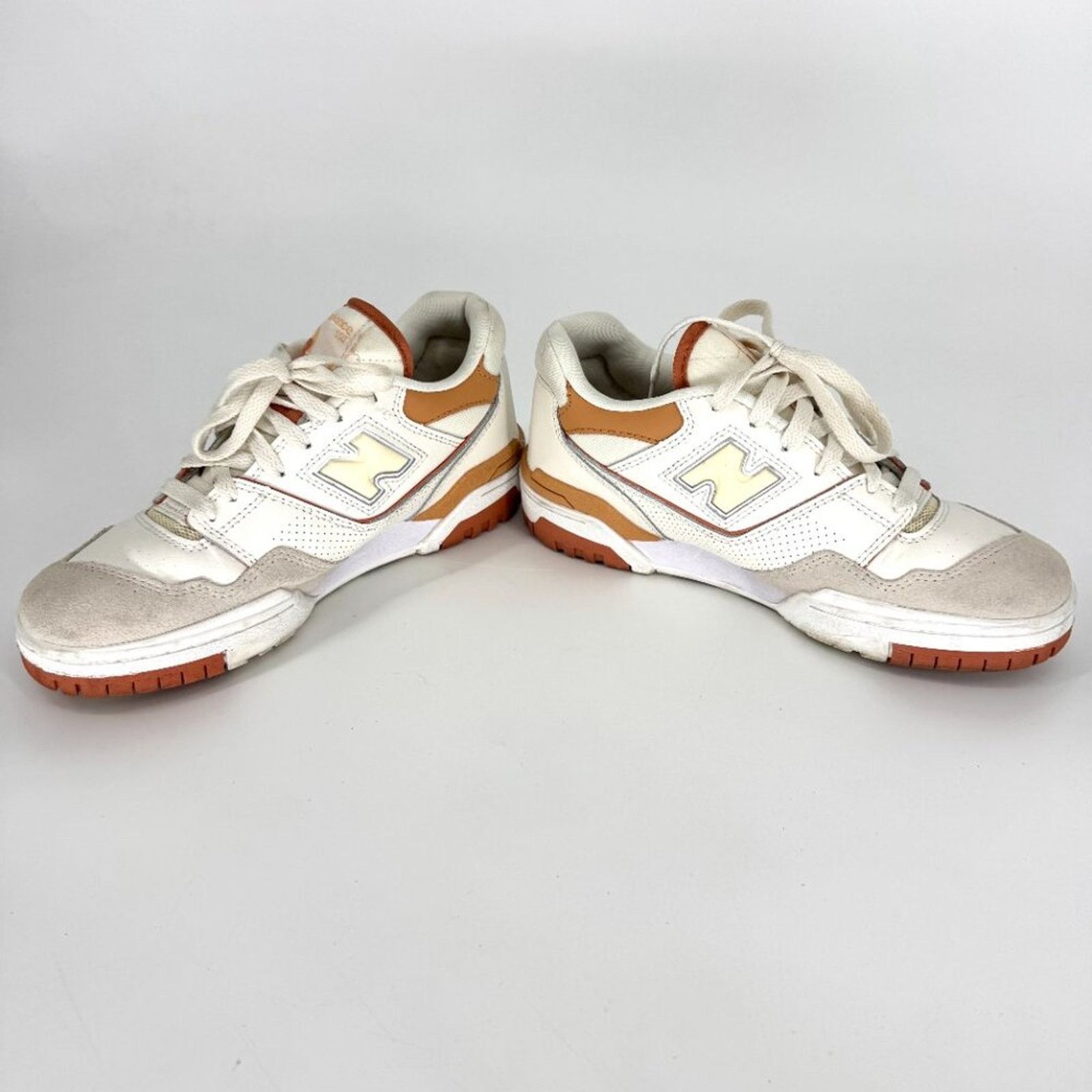 New Balance New Balance 550 Au Lait Sneakers Beige Burnt Orange Size 7.5 Size US 7.5 / IT 37.5 - 10 Thumbnail