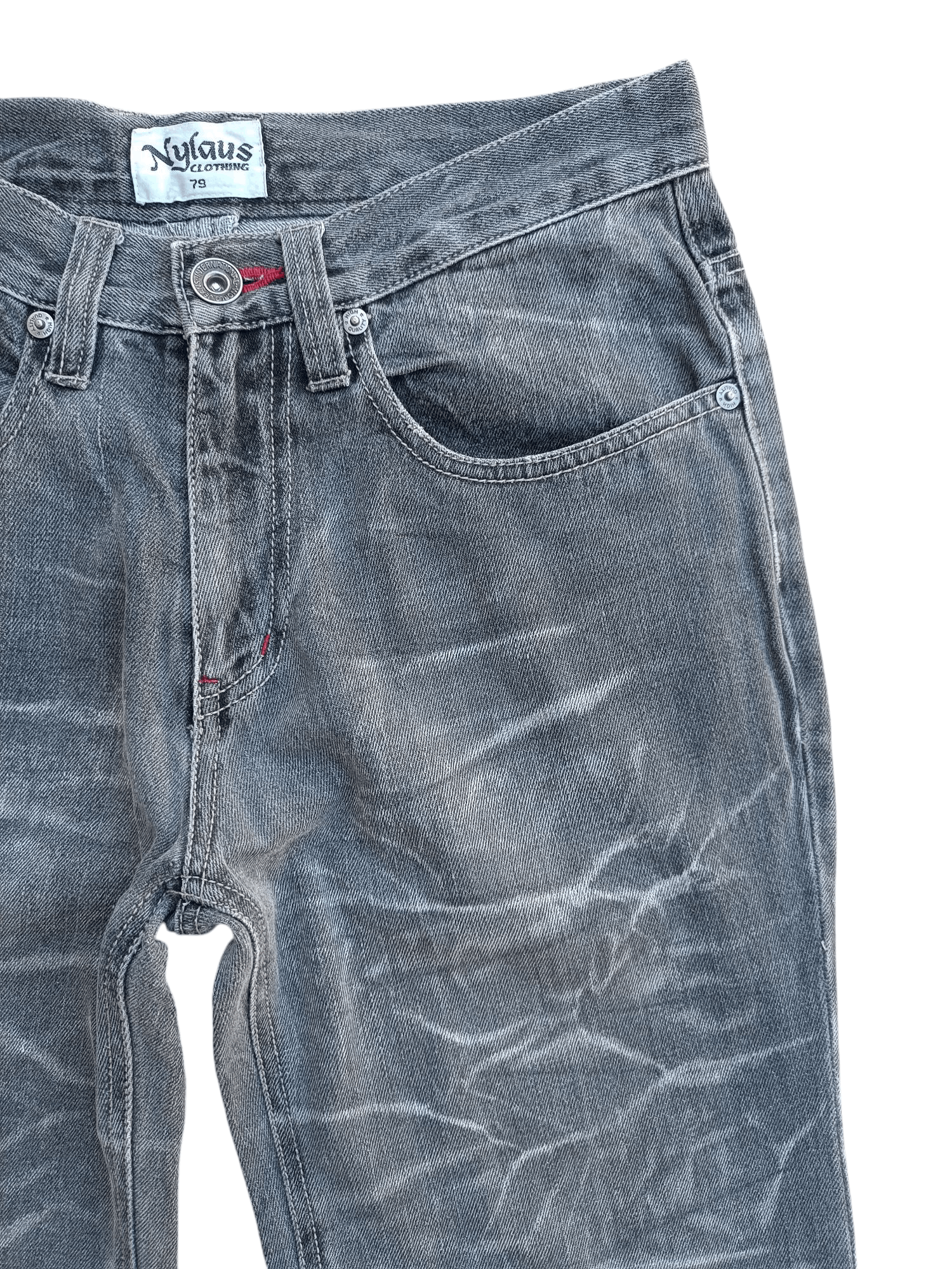 Designer × Japanese Brand Japan NYLAUS CLOTHING Thunder Faded Style Denim E270 Size US 30 / EU 46 - 10 Thumbnail