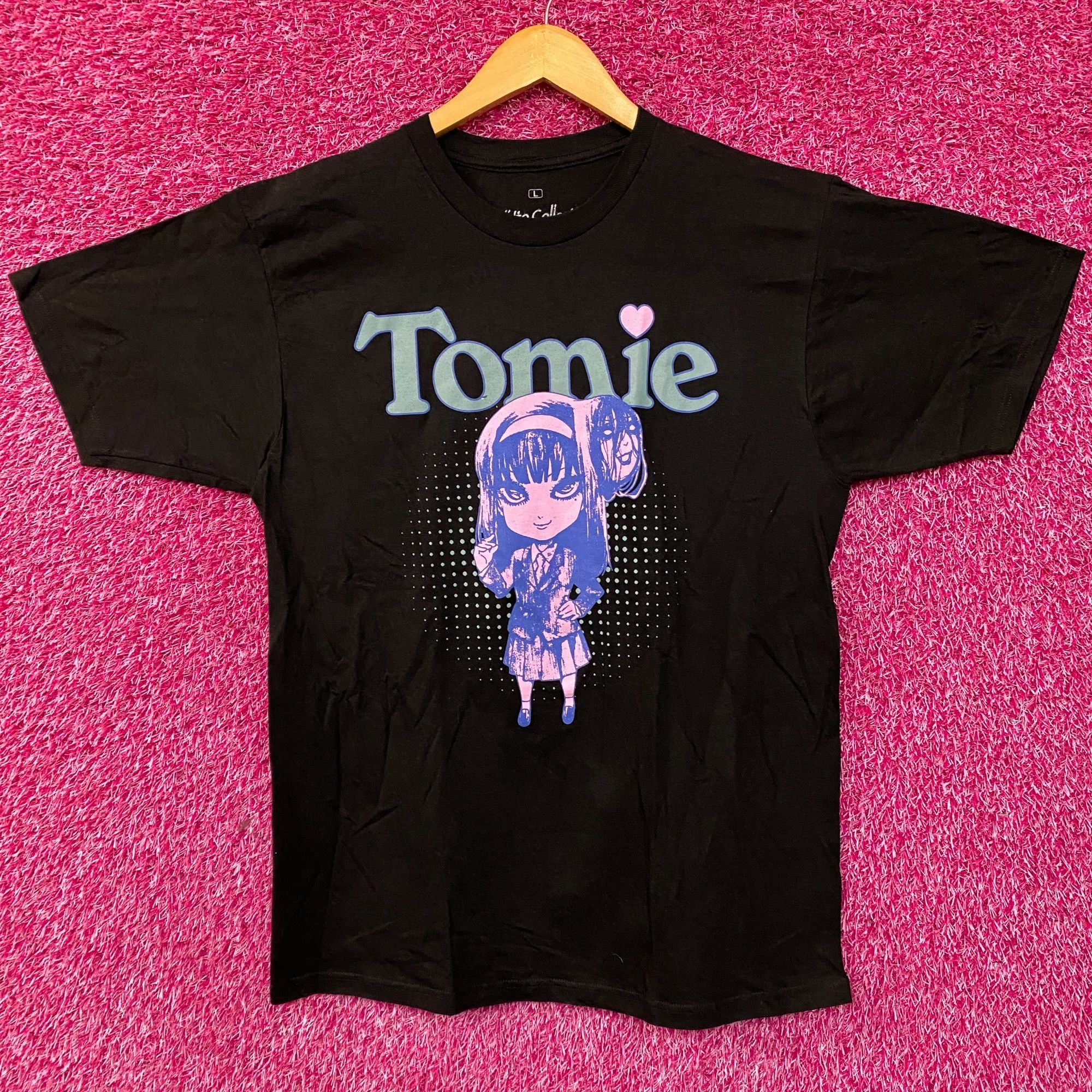 Ripple Junction Junji Ito Tomie Chibi Tonal Horror Manga T-shirt Large Size US L / EU 52-54 / 3 - 1 Thumbnail