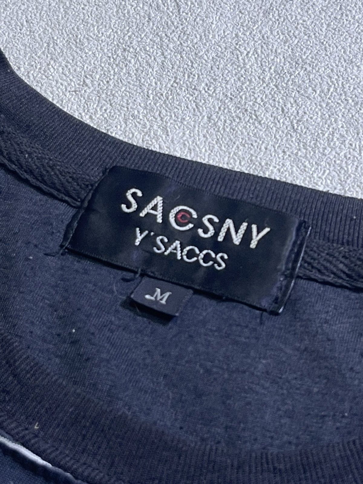 Yohji Yamamoto Y'sacca yohji yamamoto long t-shirt with small pocket motif Size US M / EU 48-50 / 2 - 5 Thumbnail