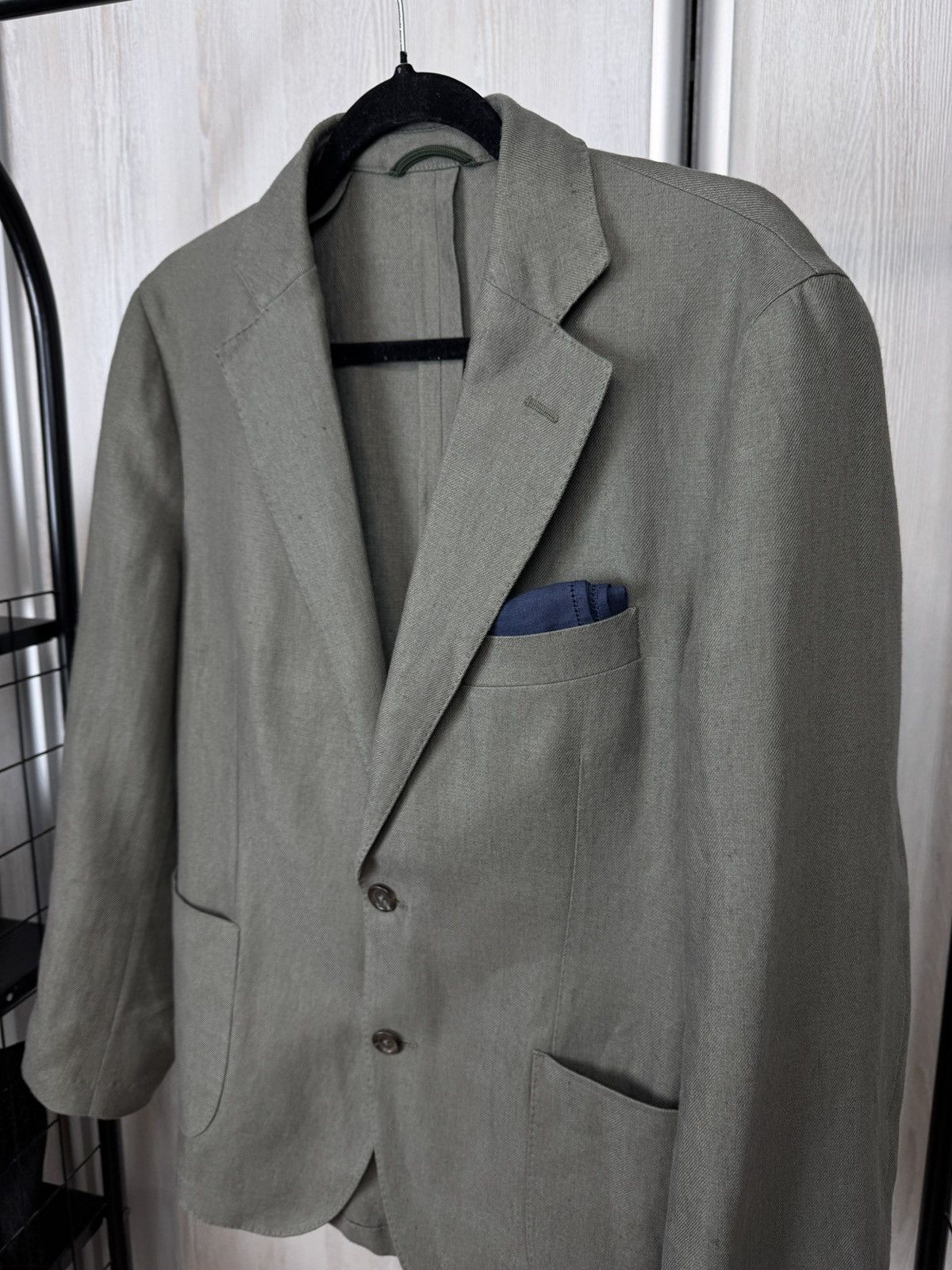 Other Pelikamo Zurich Sakko Casual pure linen unlined blazer Size 40R - 4 Thumbnail