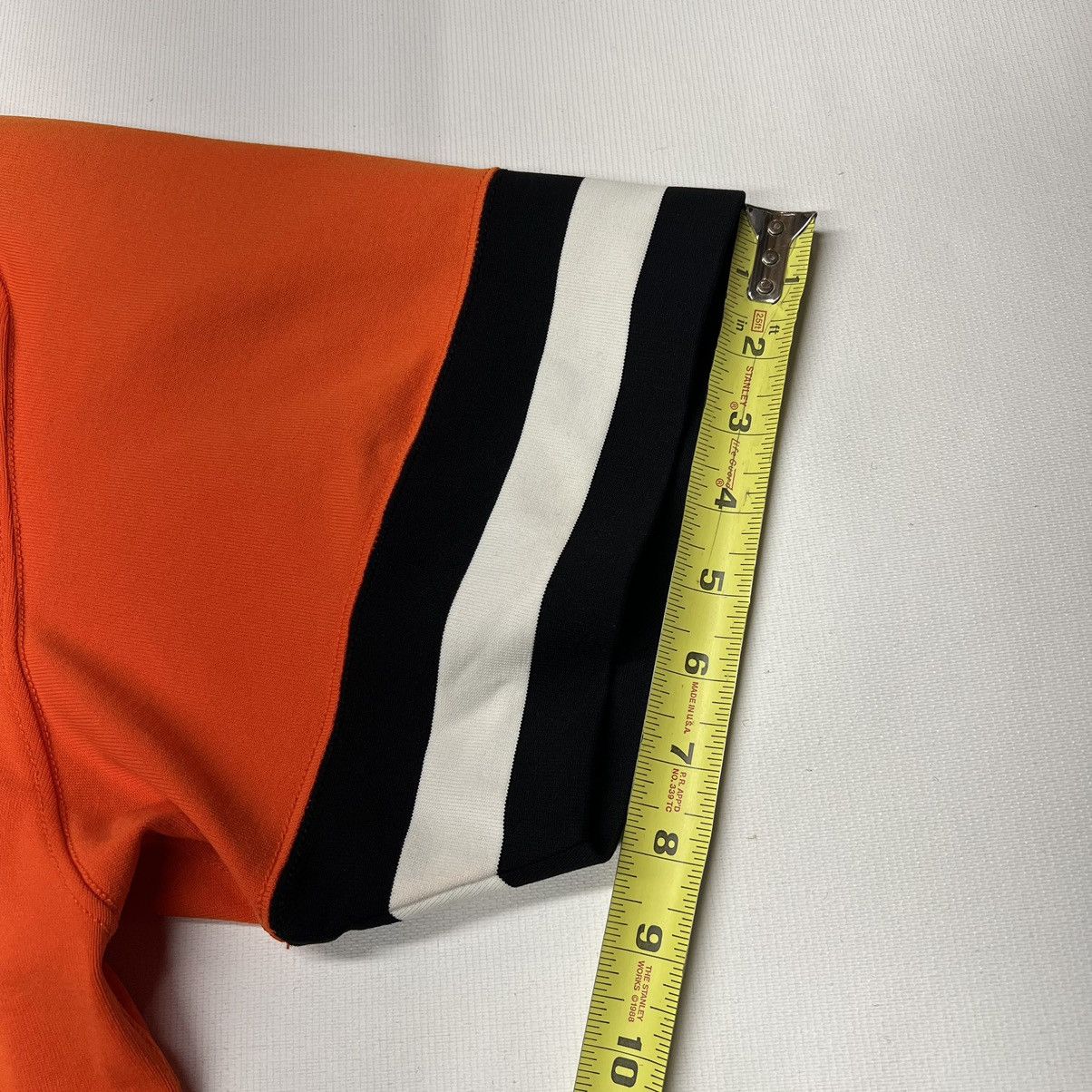 Vintage VTG Powers Baseball Jersey Orange Falcons 45 Athletic Retro Size US M / EU 48-50 / 2 - 18 Thumbnail
