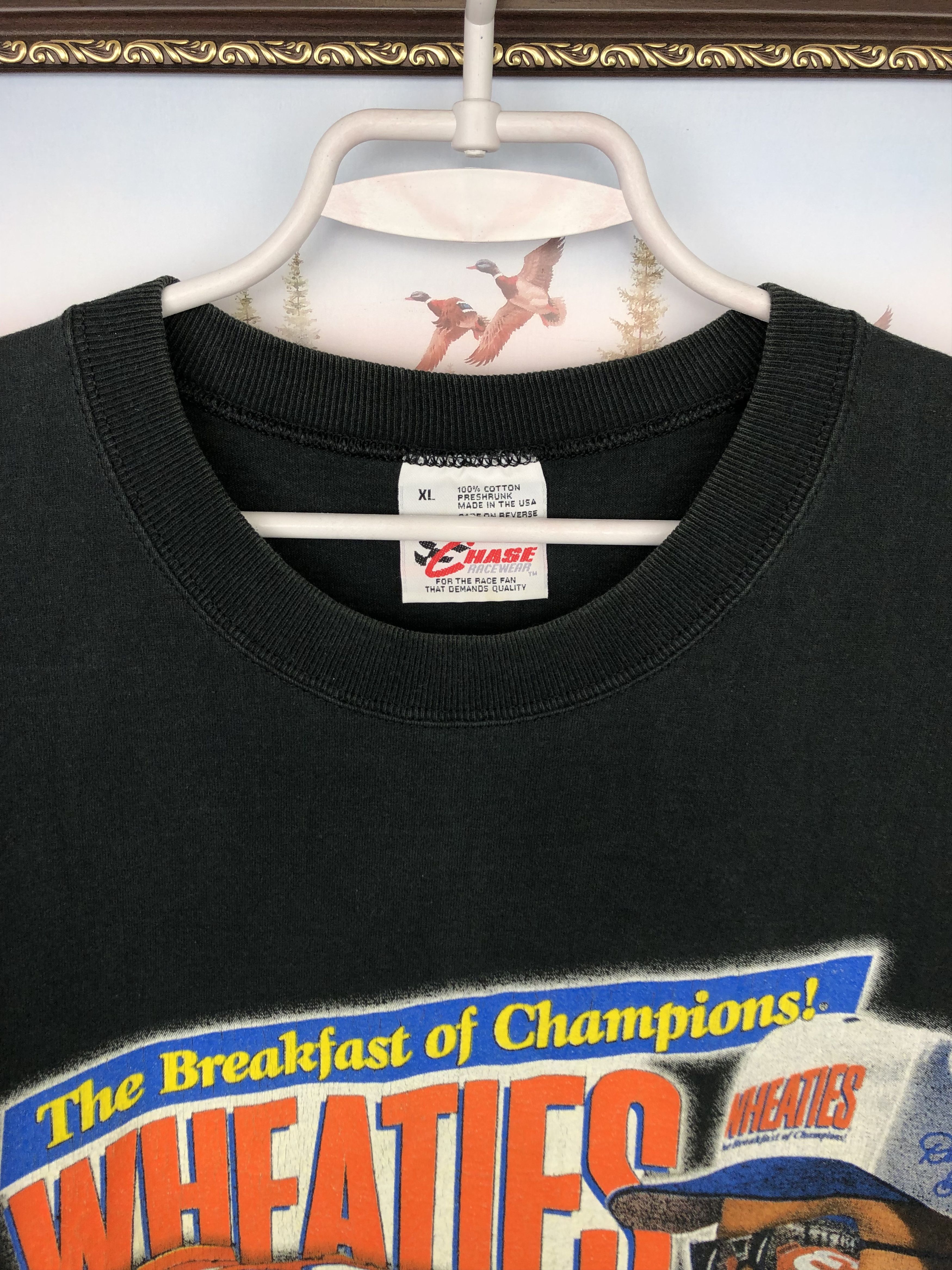 NASCAR × Vintage Vintage 90's Dale Earnhardt Shirt Nascar Racing Jersey Tee Size US XL / EU 56 / 4 - 3 Thumbnail