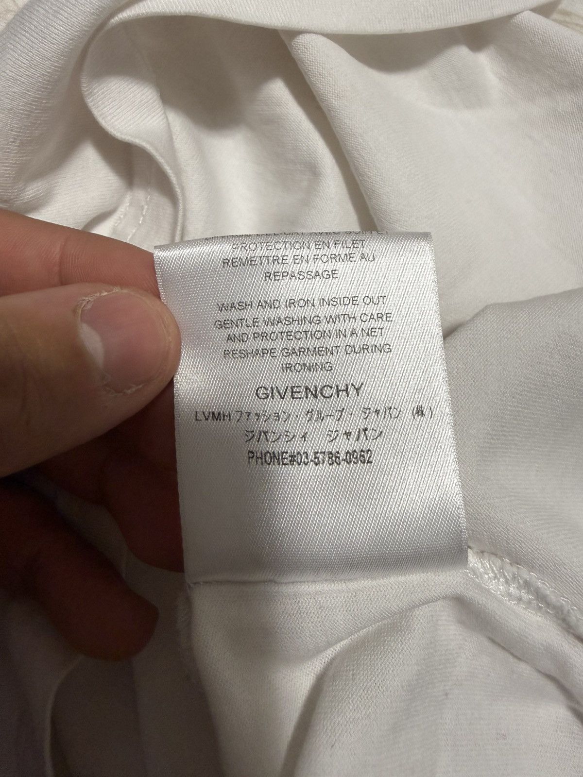 Givenchy Givenchy studio homme logo t shirt Size US S / EU 44-46 / 1 - 6 Thumbnail