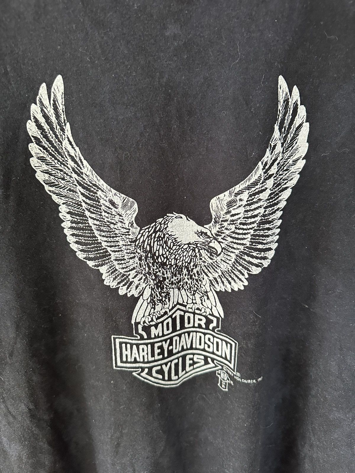 Harley Davidson 1987 Vintage HD Shirt Tee Size US L / EU 52-54 / 3 - 3 Thumbnail