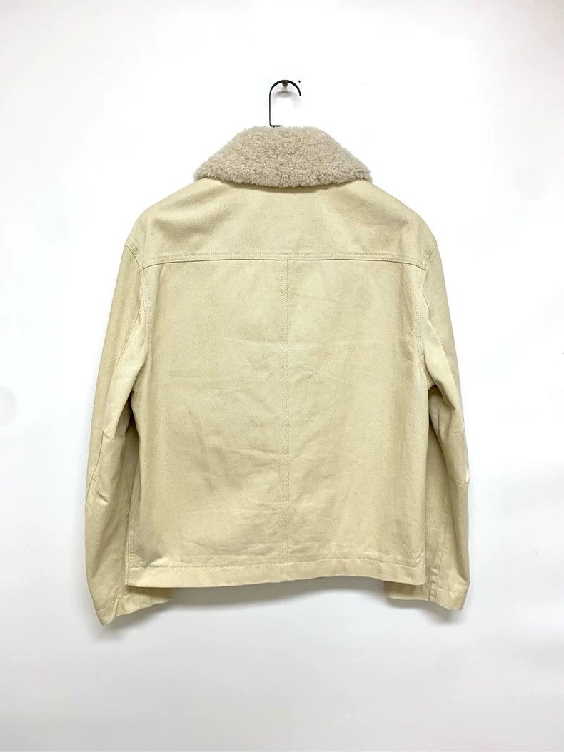 Louis Vuitton LOUIS VUITTON Off-white embossed full-print denim jacket Size US M / EU 48-50 / 2 - 8 Thumbnail