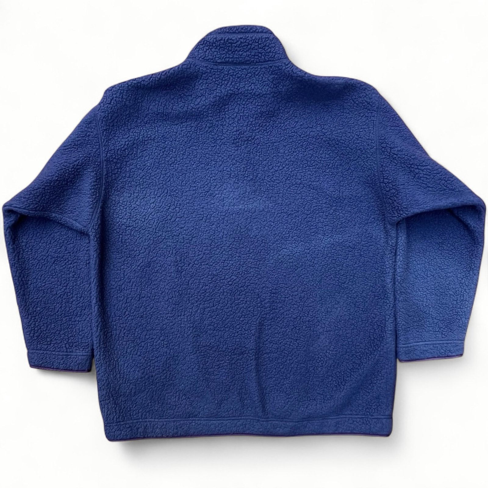 Patagonia × Vintage Vintage 90s Patagonia Synchilla Big T Fleece USA Pile Jacket Size US L / EU 52-54 / 3 - 3 Thumbnail
