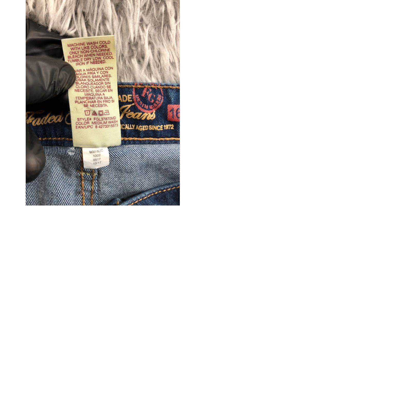 Faded Glory Faded Glory Ultimate Boot Jeans Womens Medium Blue Size 16 Regular Fit 5-Pocket Denim Bootcut Jeans Size 38" / US 16 / IT 52 - 9 Thumbnail