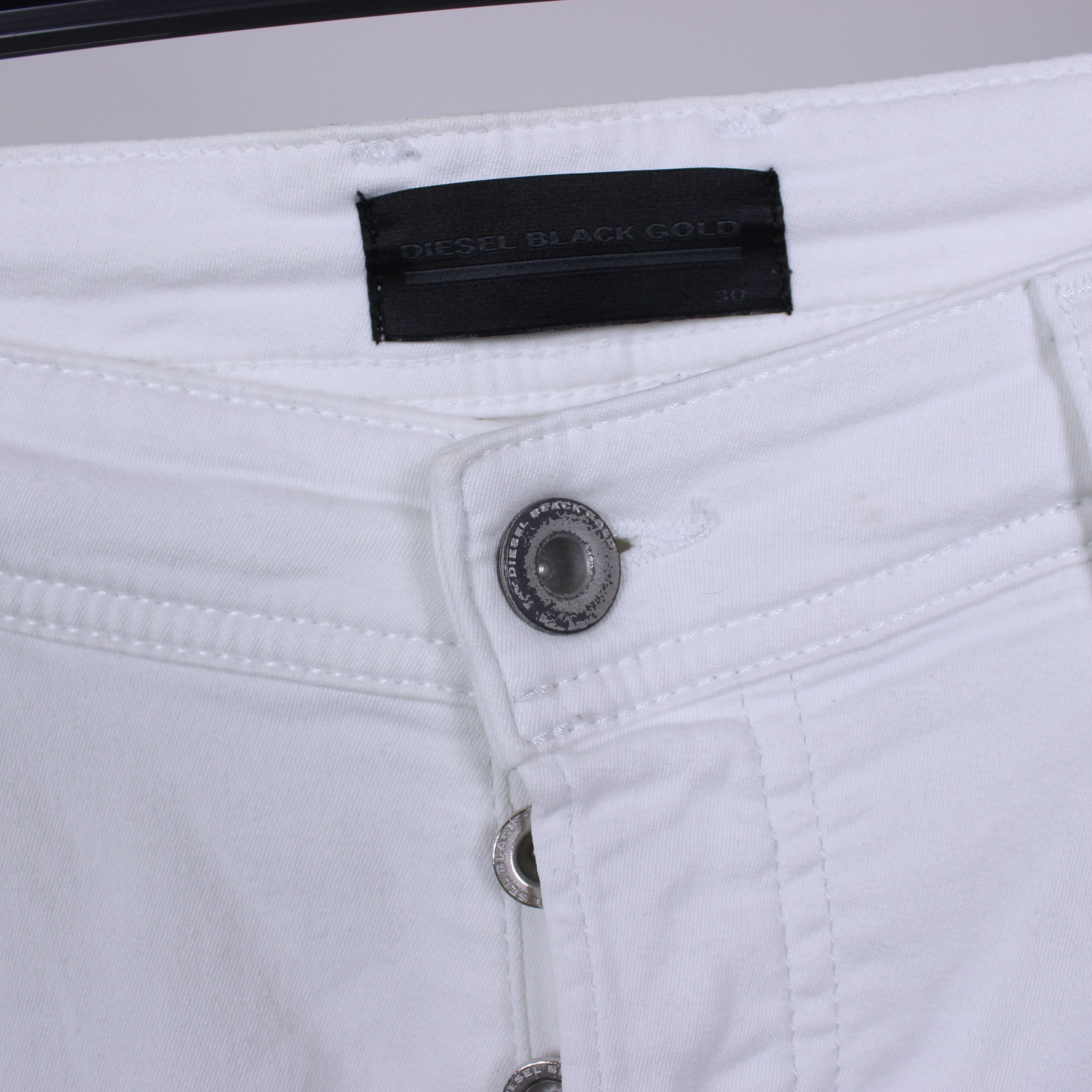 Diesel Diesel Black Gold shorts men cotton white 30 Size US 30 / EU 46 - 5 Thumbnail