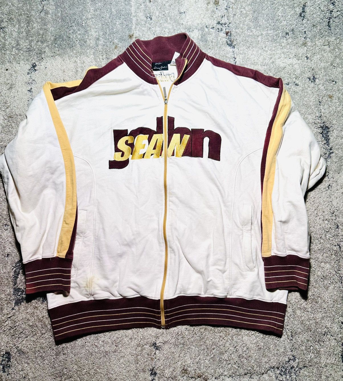 Sean John Vintage Sean John Mens Varsity Jacket Coat 2XL XXL Size US XXL / EU 58 / 5 - 1 Thumbnail