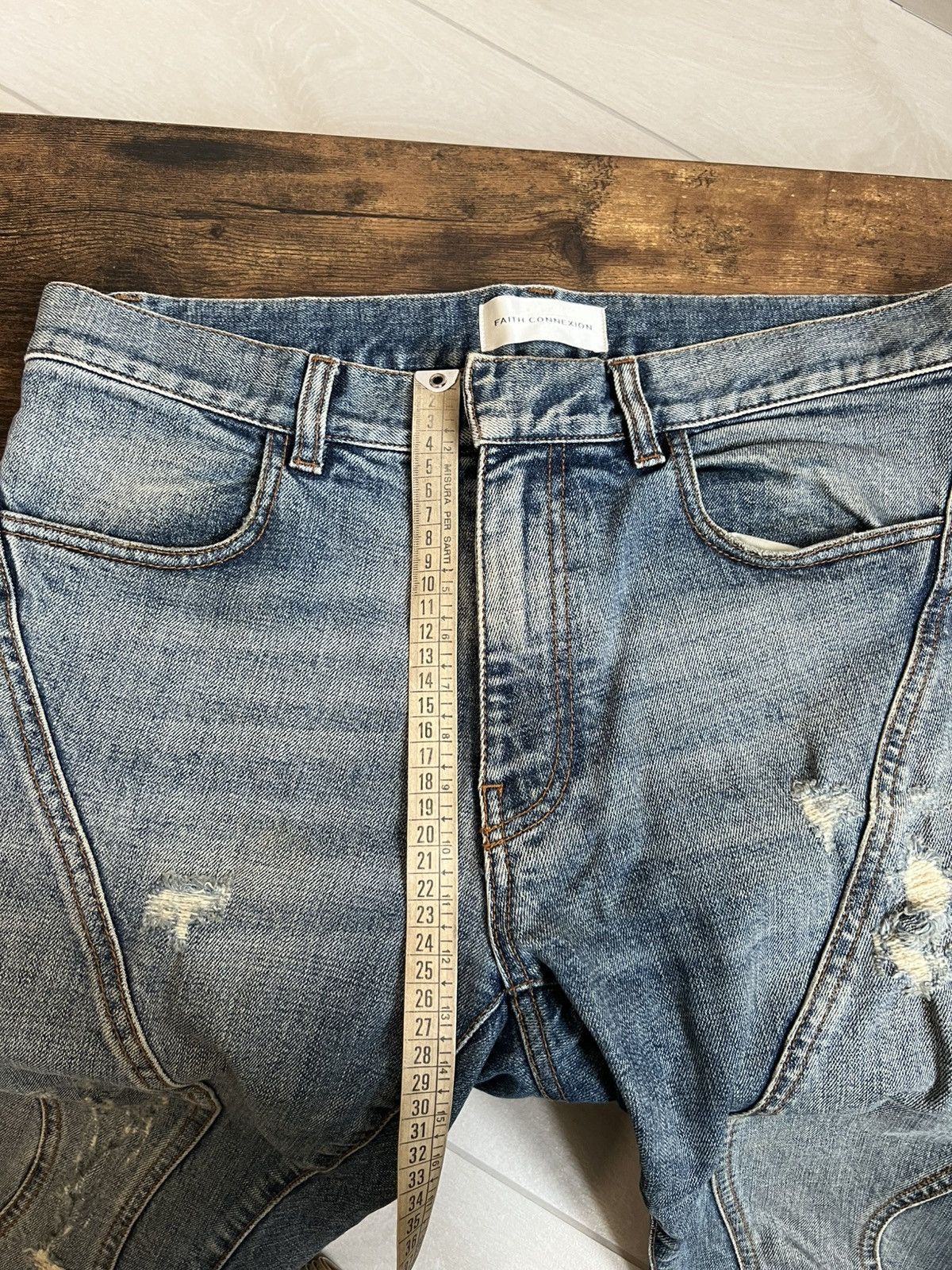 Faith Connexion Faith connexion running denim Size US 31 - 10 Thumbnail