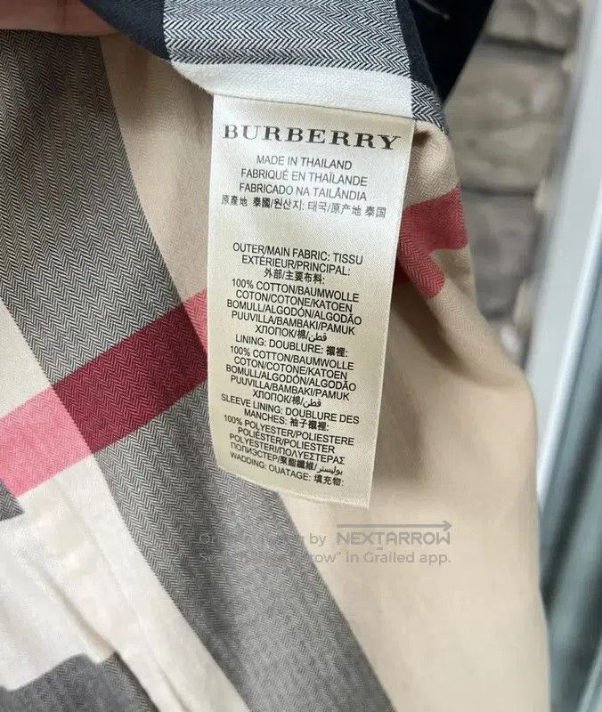 Burberry Burberry Black Cotton Men's Coat. Size US M / EU 48-50 / 2 - 8 Thumbnail