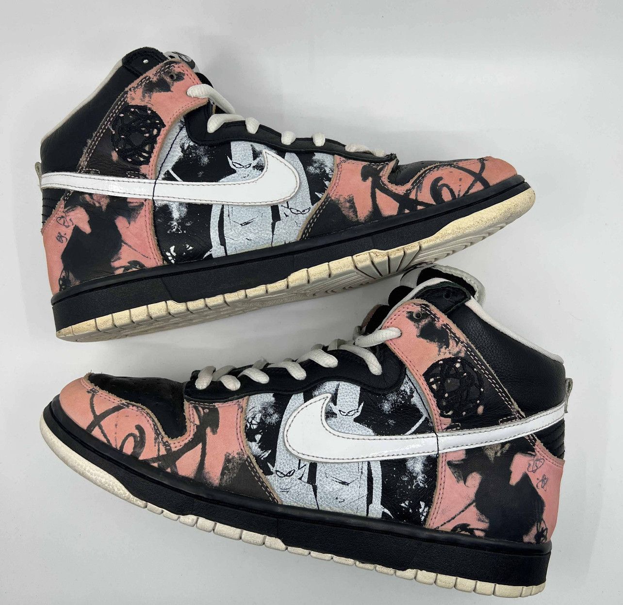 image of Nike Sb Dunk High Unkle 2004 Pink Box Size 11 Shoes, Men's