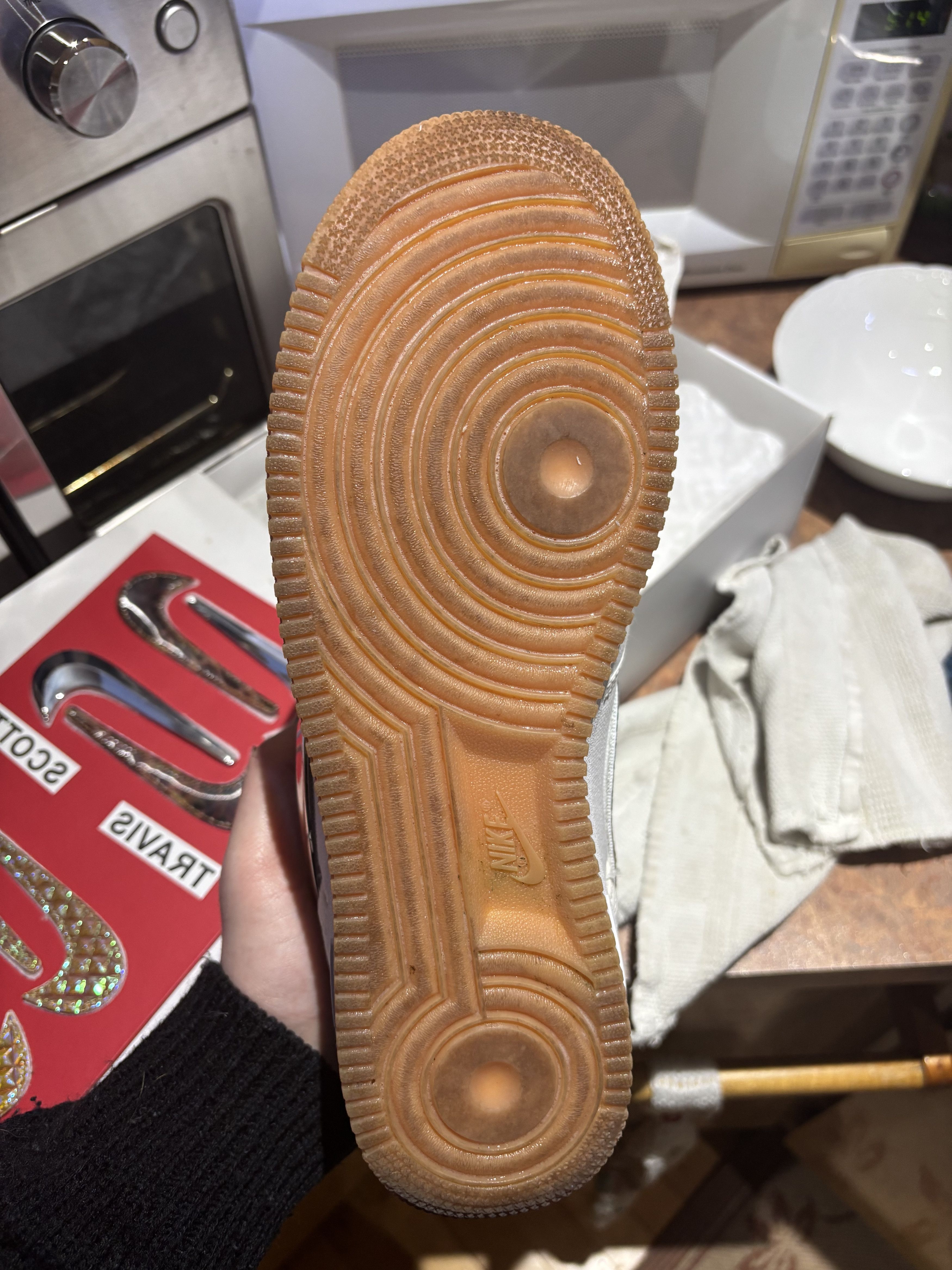 Nike × Travis Scott Nike Air Force 1 Low Travis Scott AF100 Size US 10 / EU 43 - 12 Thumbnail
